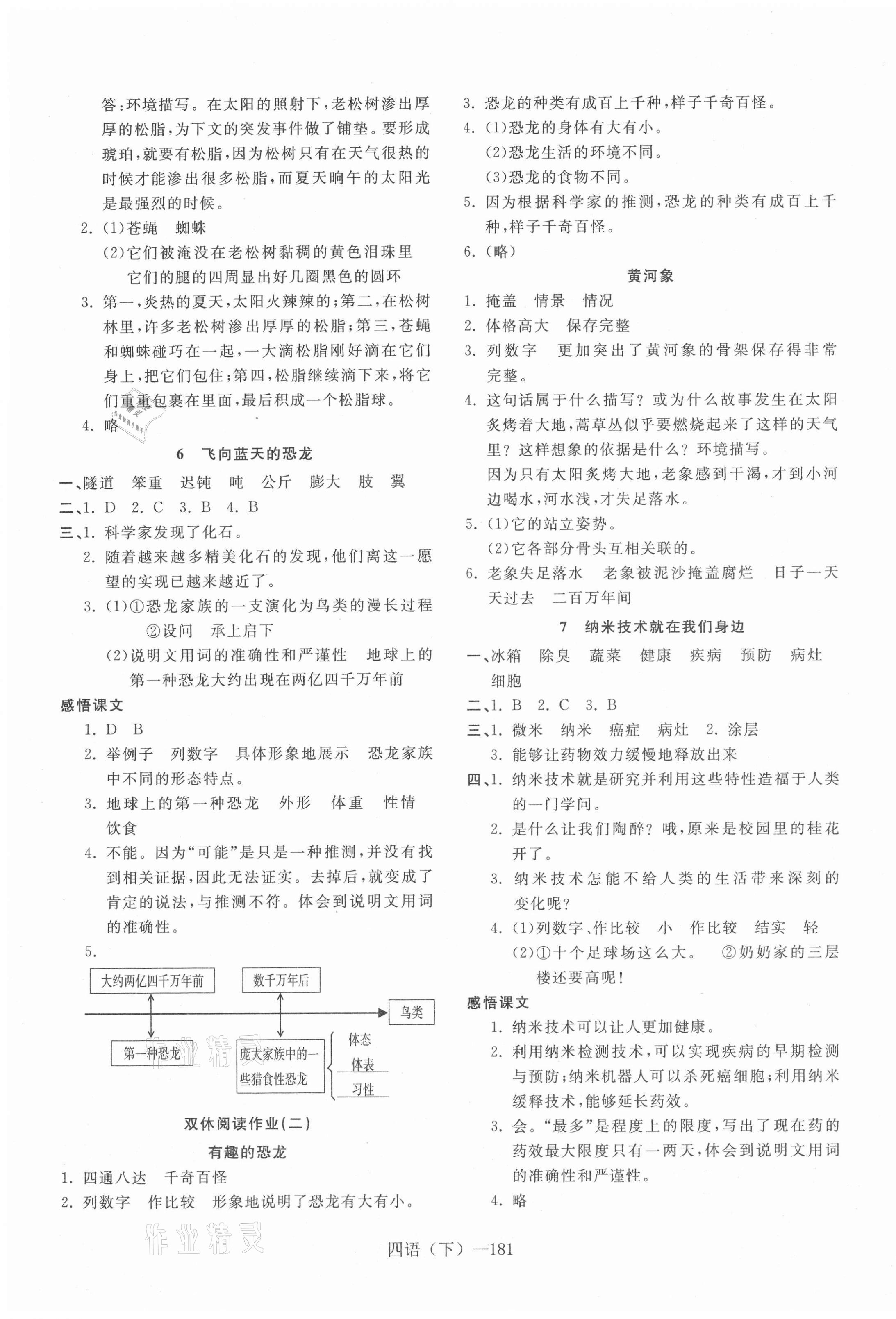 2021年小学语文学习好帮手四年级下册人教版 第3页