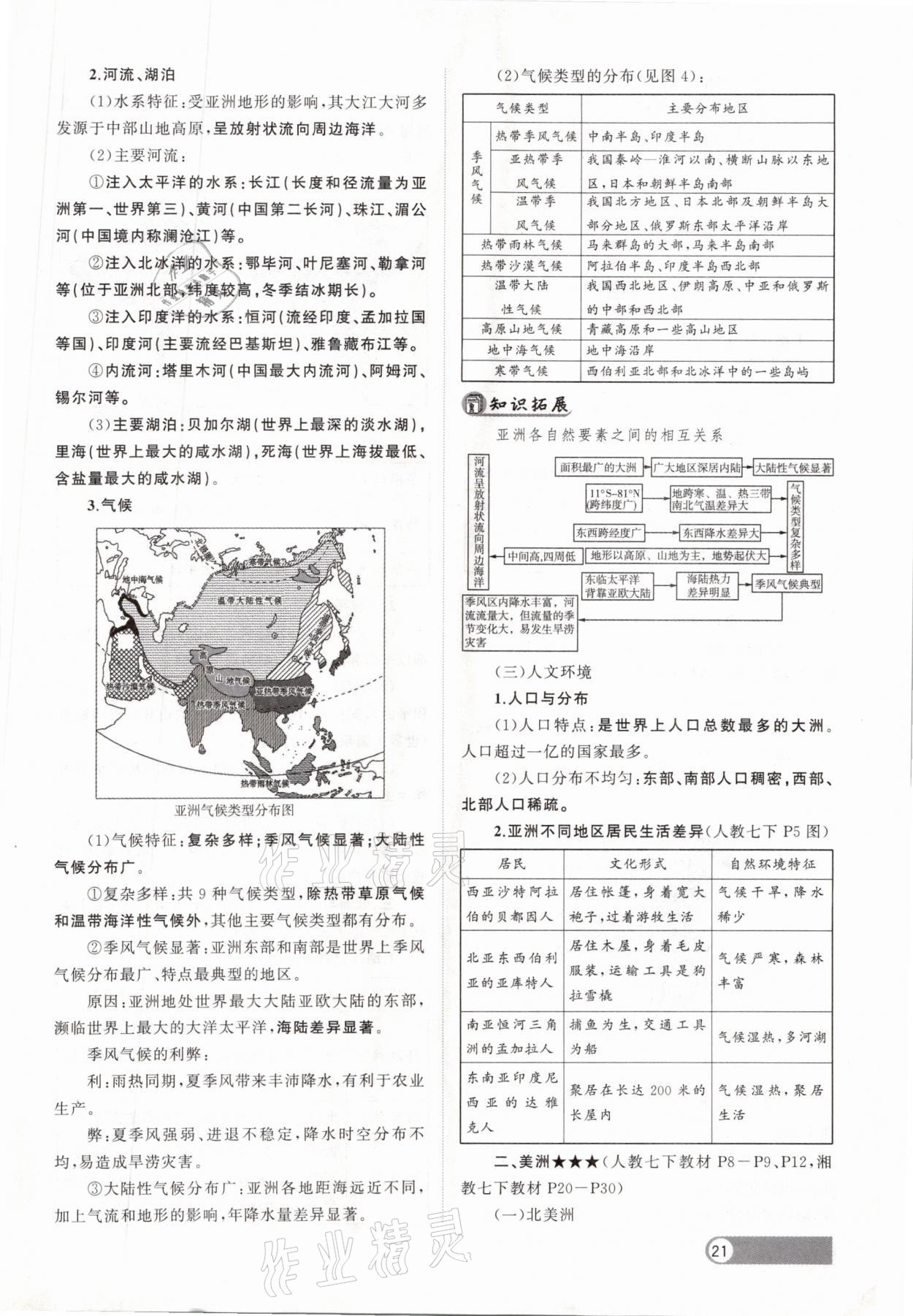 2021年聚焦中考地理福建專版 參考答案第21頁