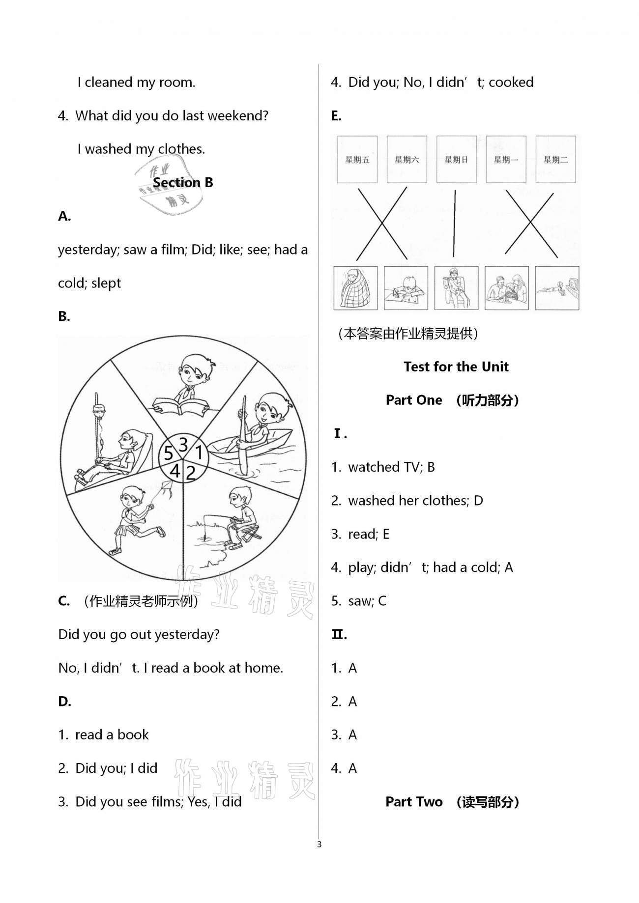 2021年新课堂同步学习与探究英语六年级下学期人教版枣庄专版 第3页