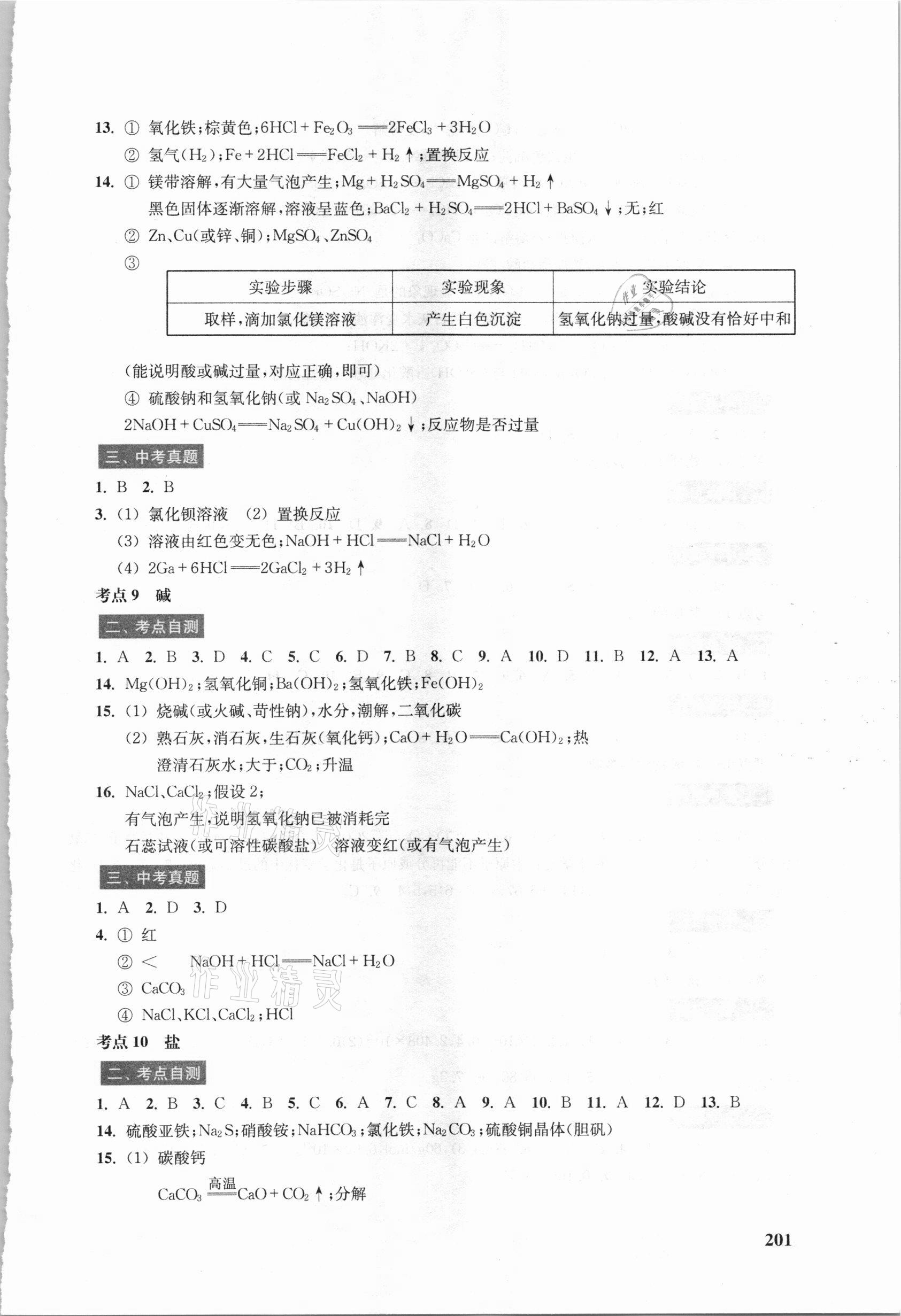 2021年灿烂在六月上海市最新中考总突破化学双色版 第5页