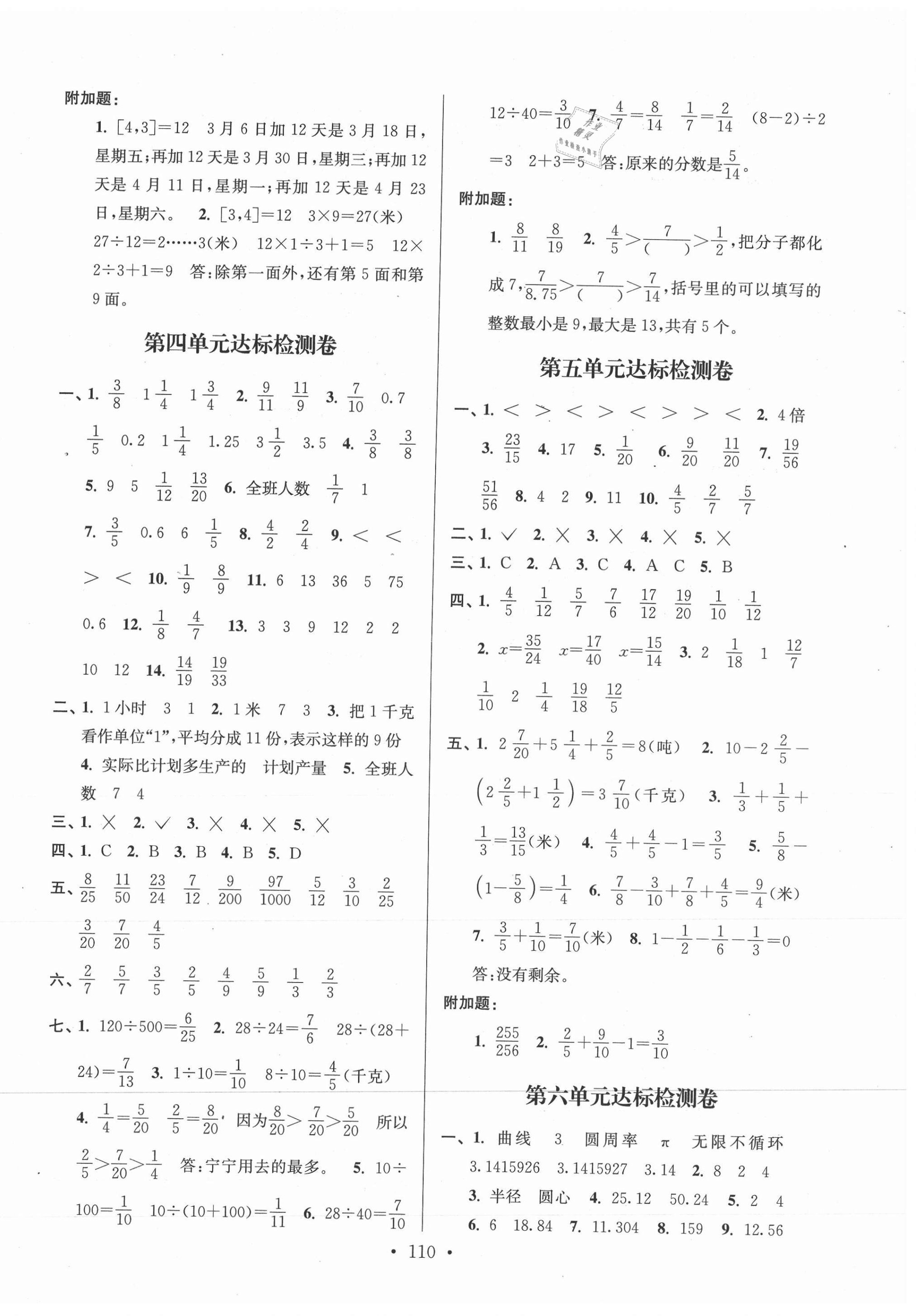 2021年江苏好卷五年级数学下册苏教版 第2页
