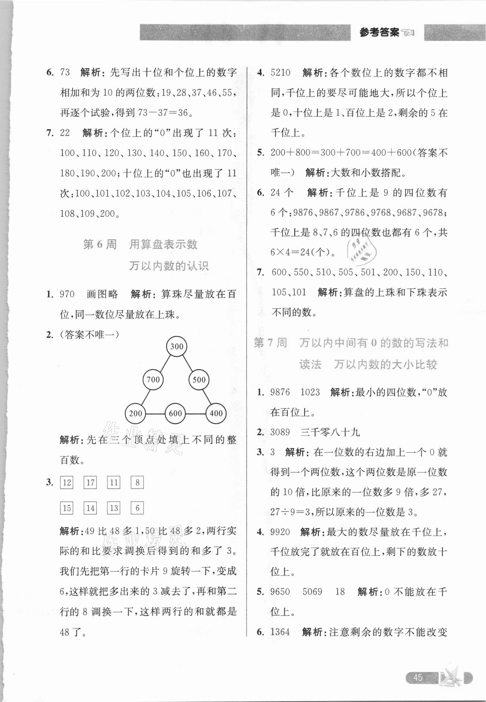 2021年超能学典小学数学附加题提优训练二年级下册江苏版 第3页