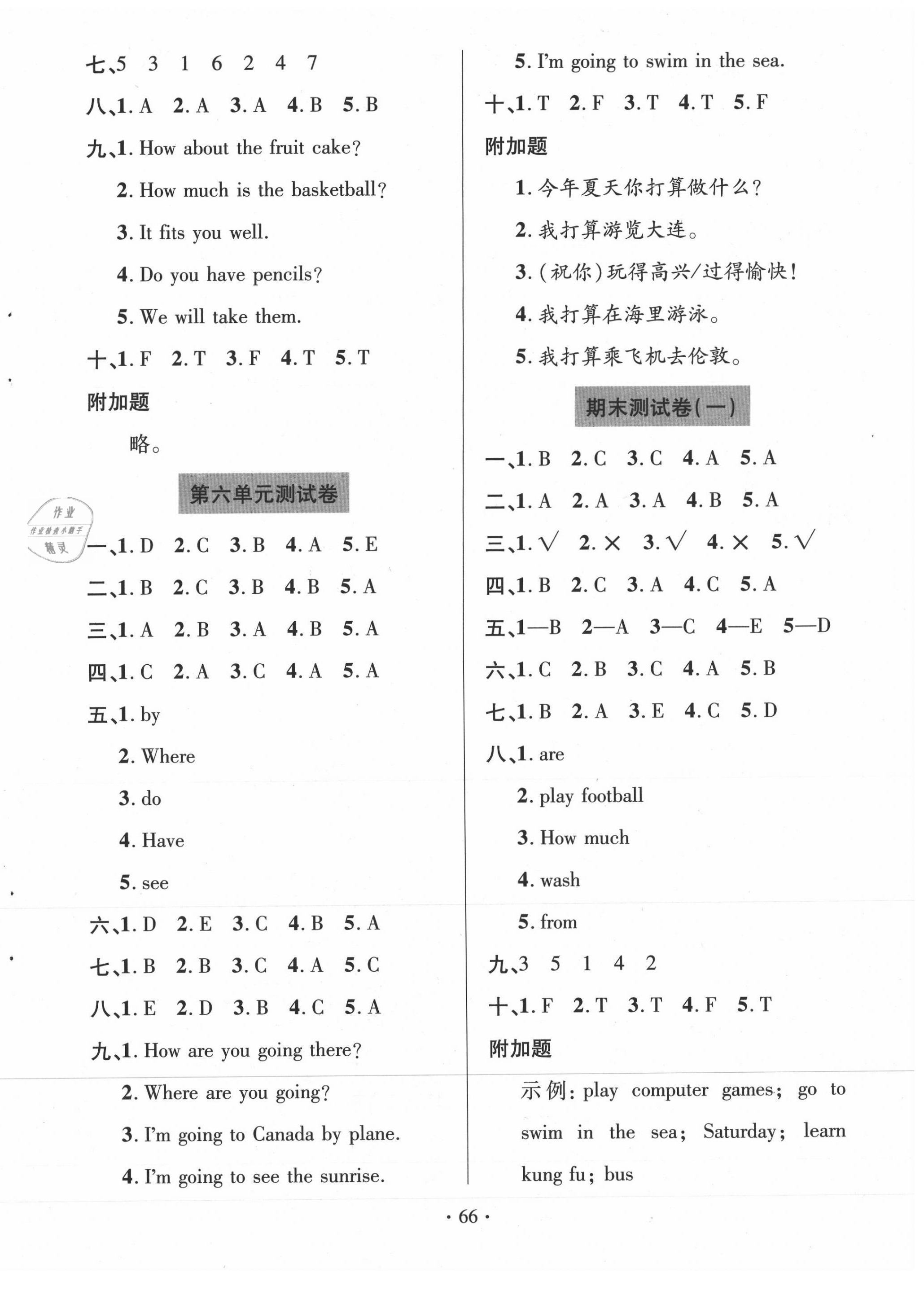 2021年新課堂同步學(xué)習(xí)與探究四年級(jí)英語(yǔ)下冊(cè)魯科版54制泰安專(zhuān)版 第4頁(yè)