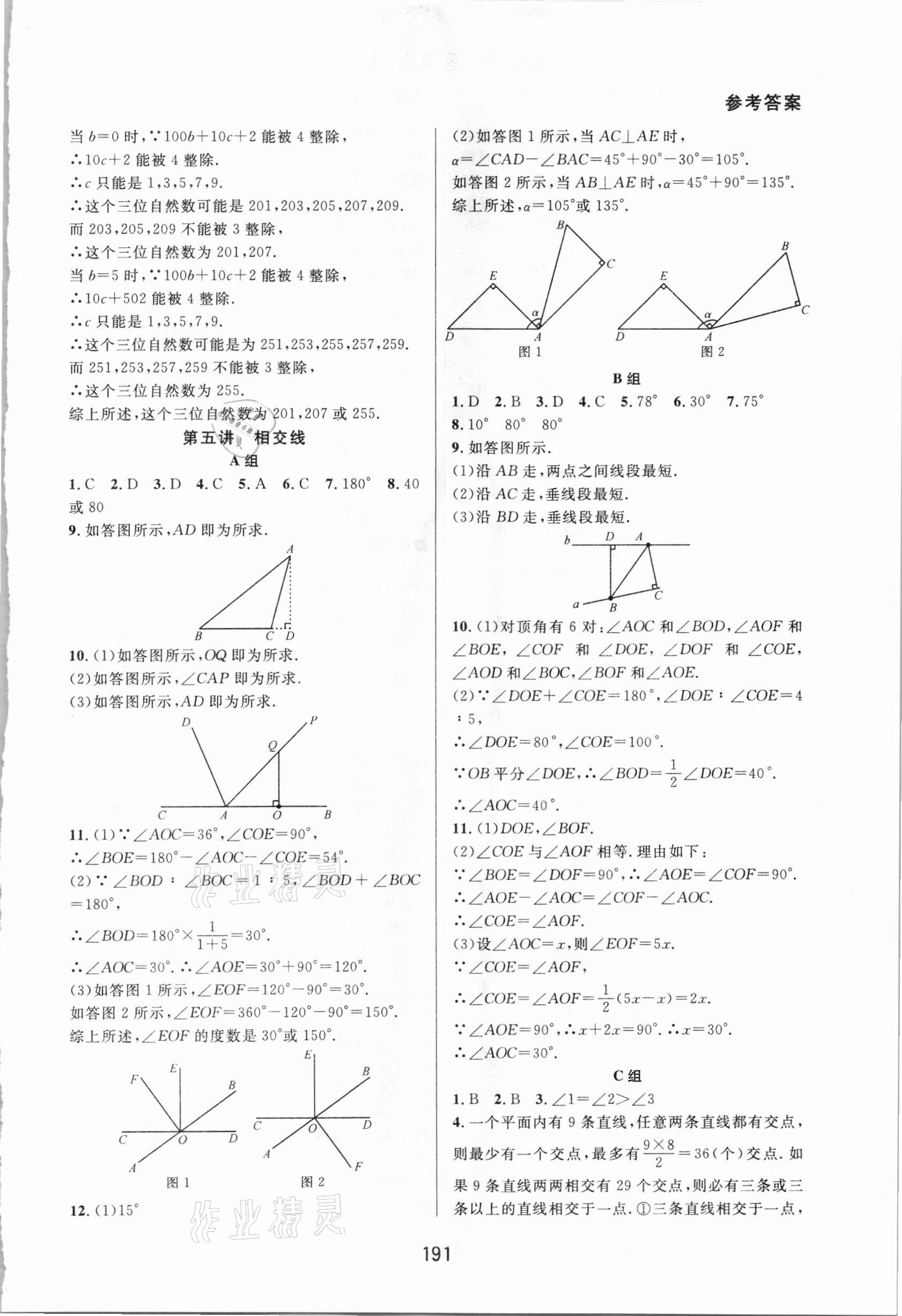 2021年尖子生培优教材七年级数学下册北师大版B版 第5页