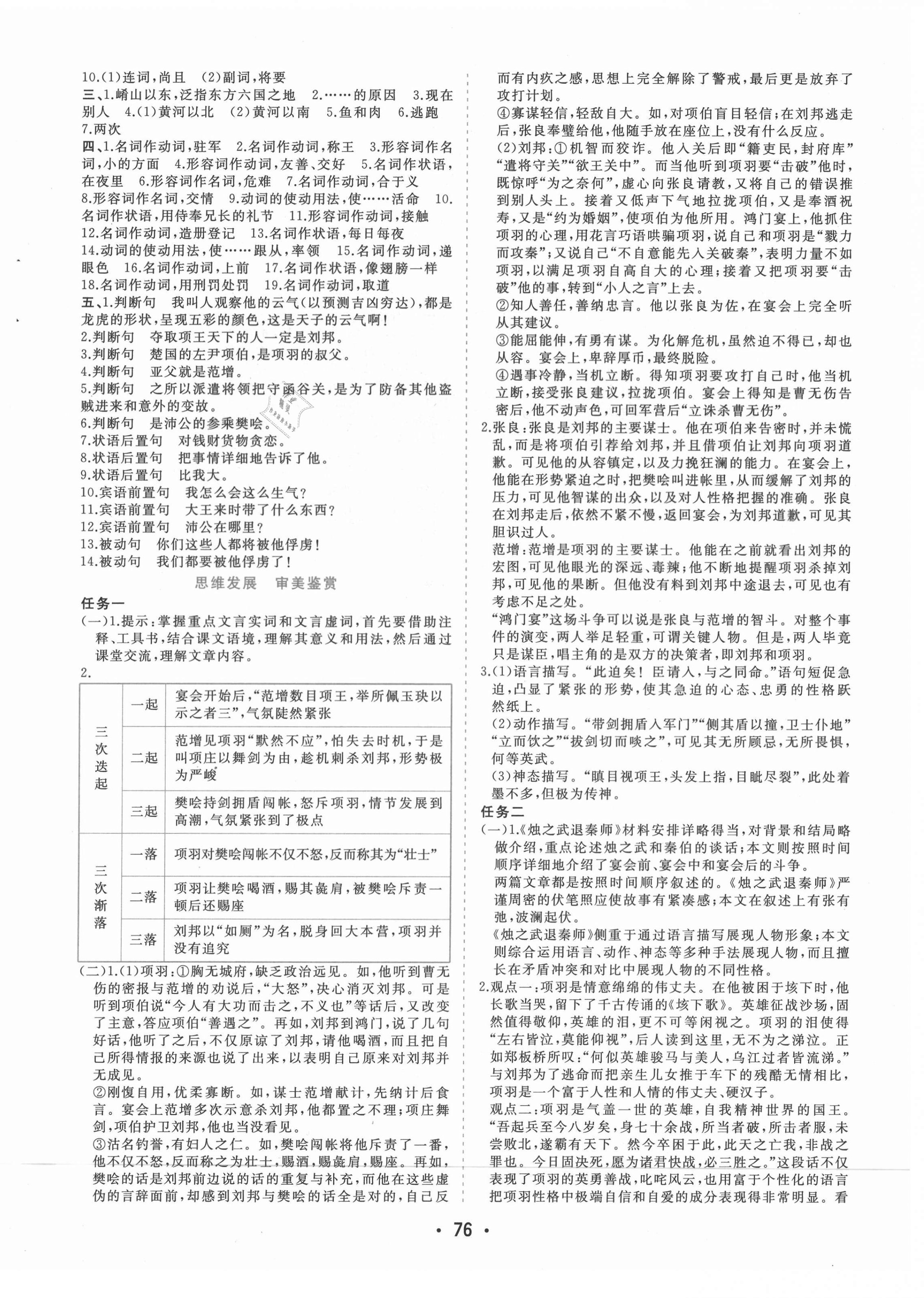 2021年金版学案高中同步辅导与检测语文必修下册人教版 第4页