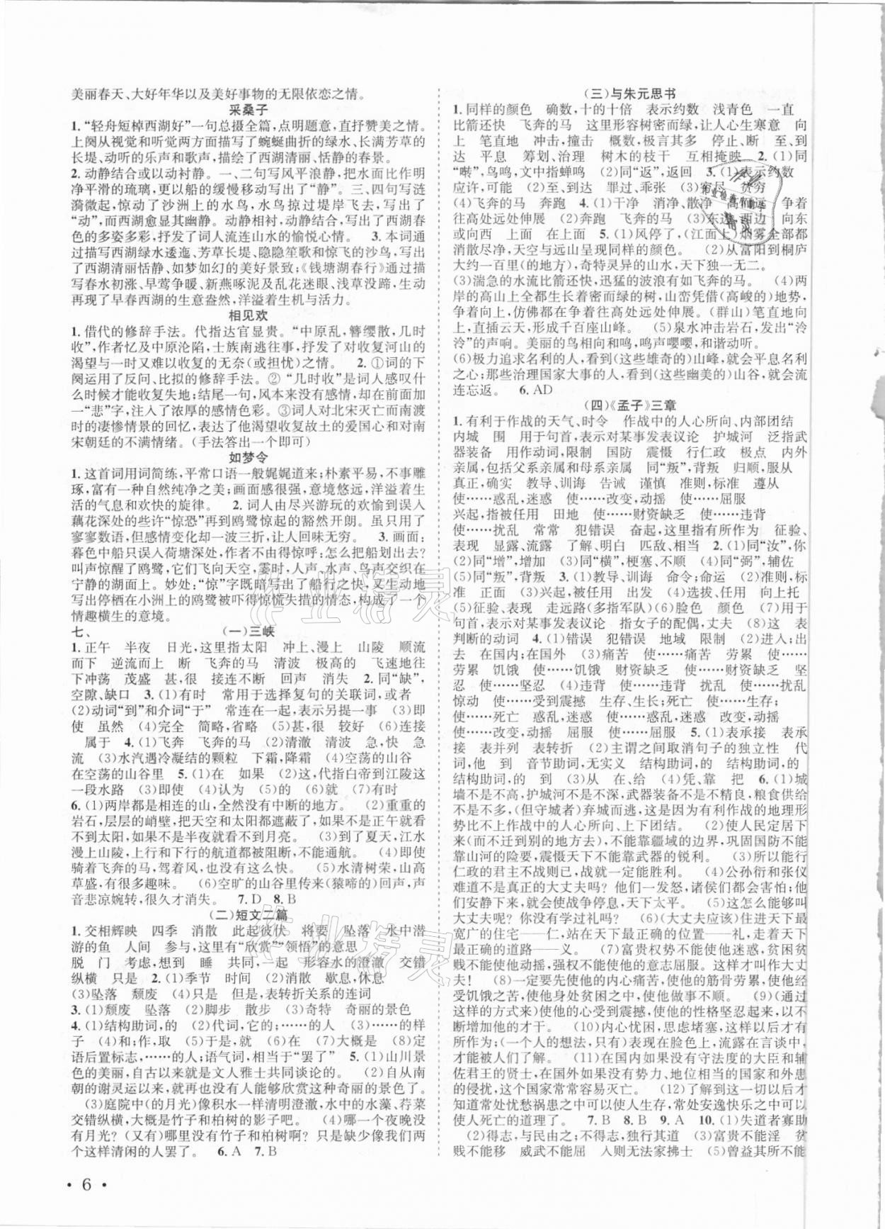 2021年决胜中考语文南充专版 第6页