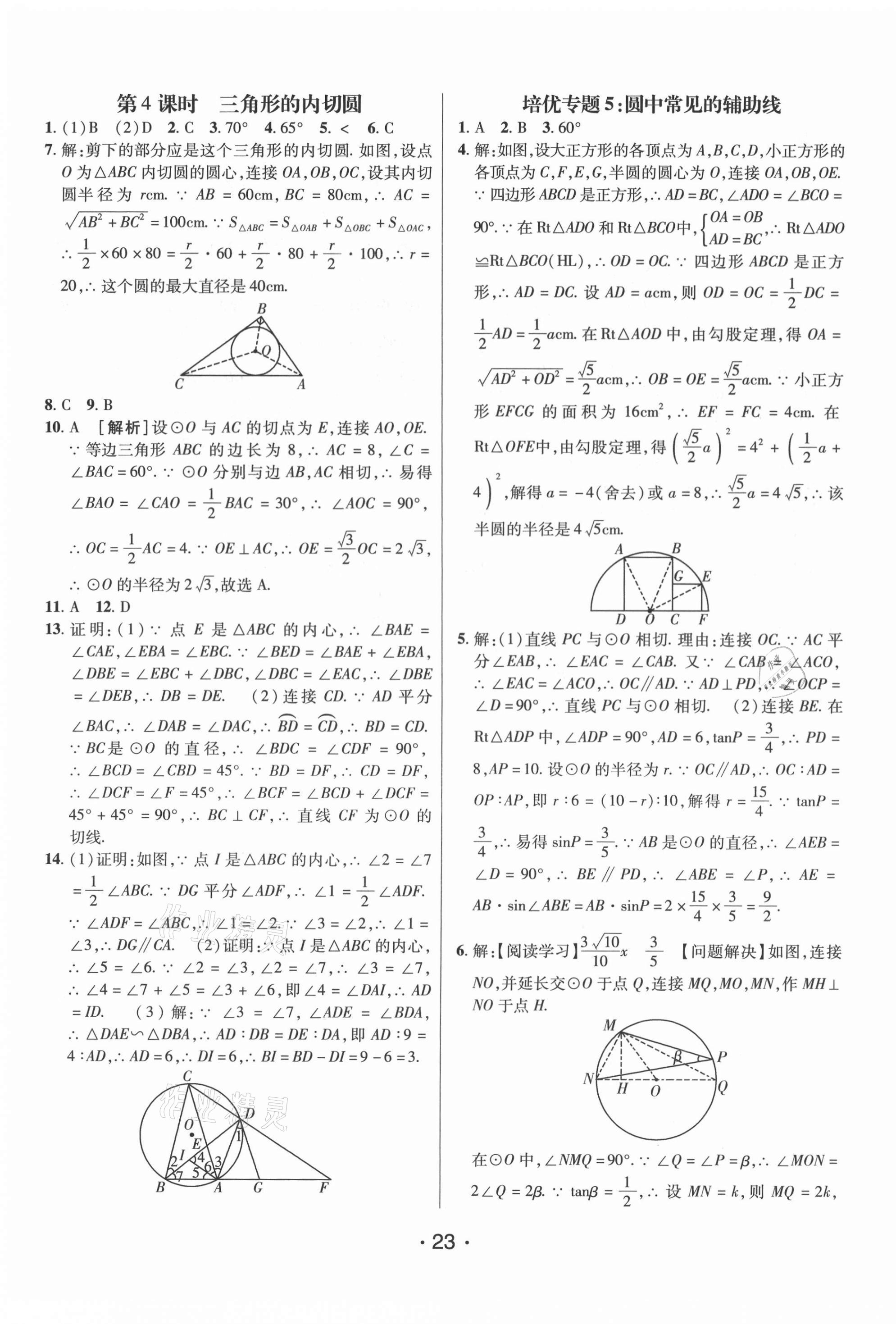 2021年同行学案学练测九年级数学下册鲁教版54制 第7页