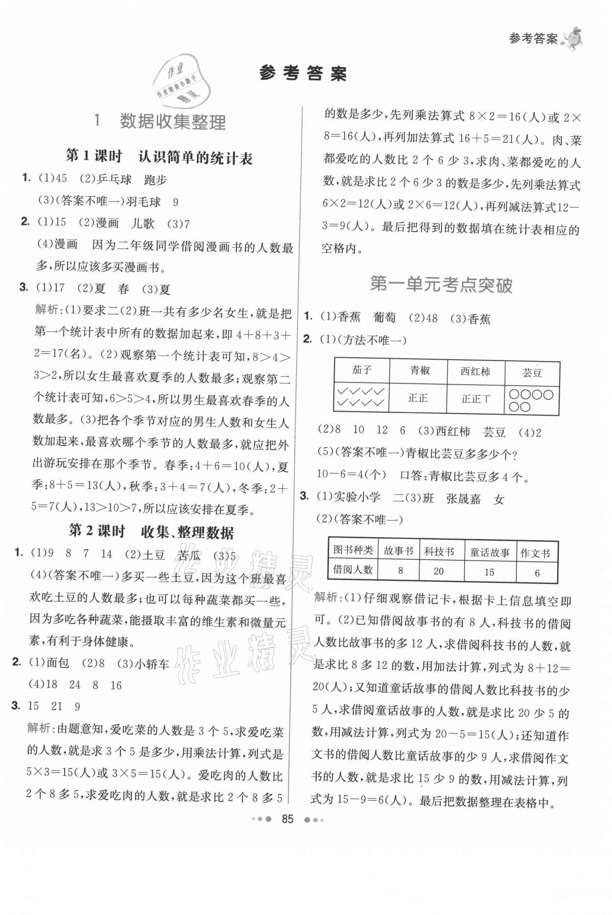 2021年七彩练霸二年级数学下册人教版 第1页