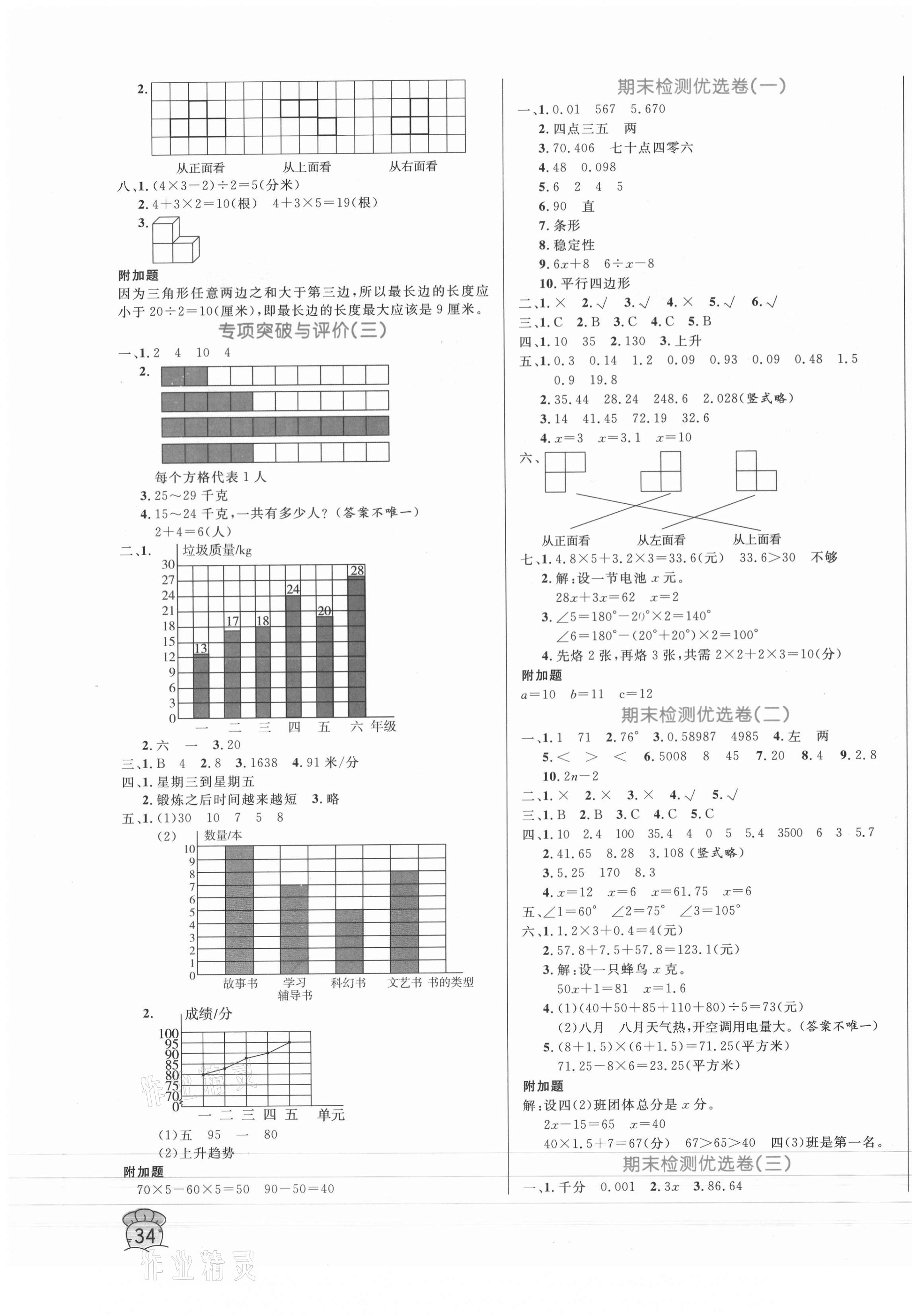 2021年黄冈名卷四年级数学下册北师大版 第3页
