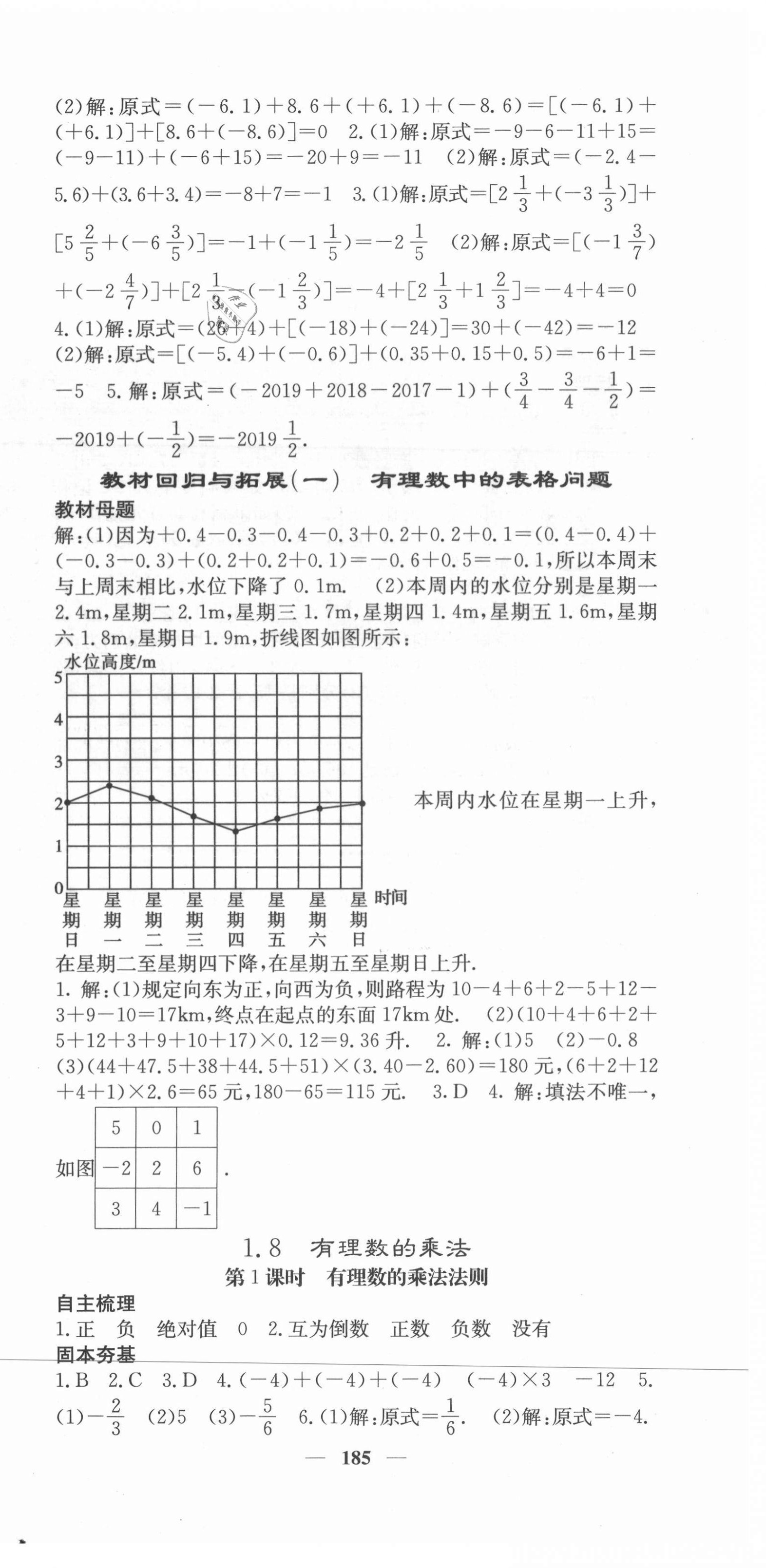 2021年課堂點睛七年級數(shù)學(xué)上冊冀教版 第6頁