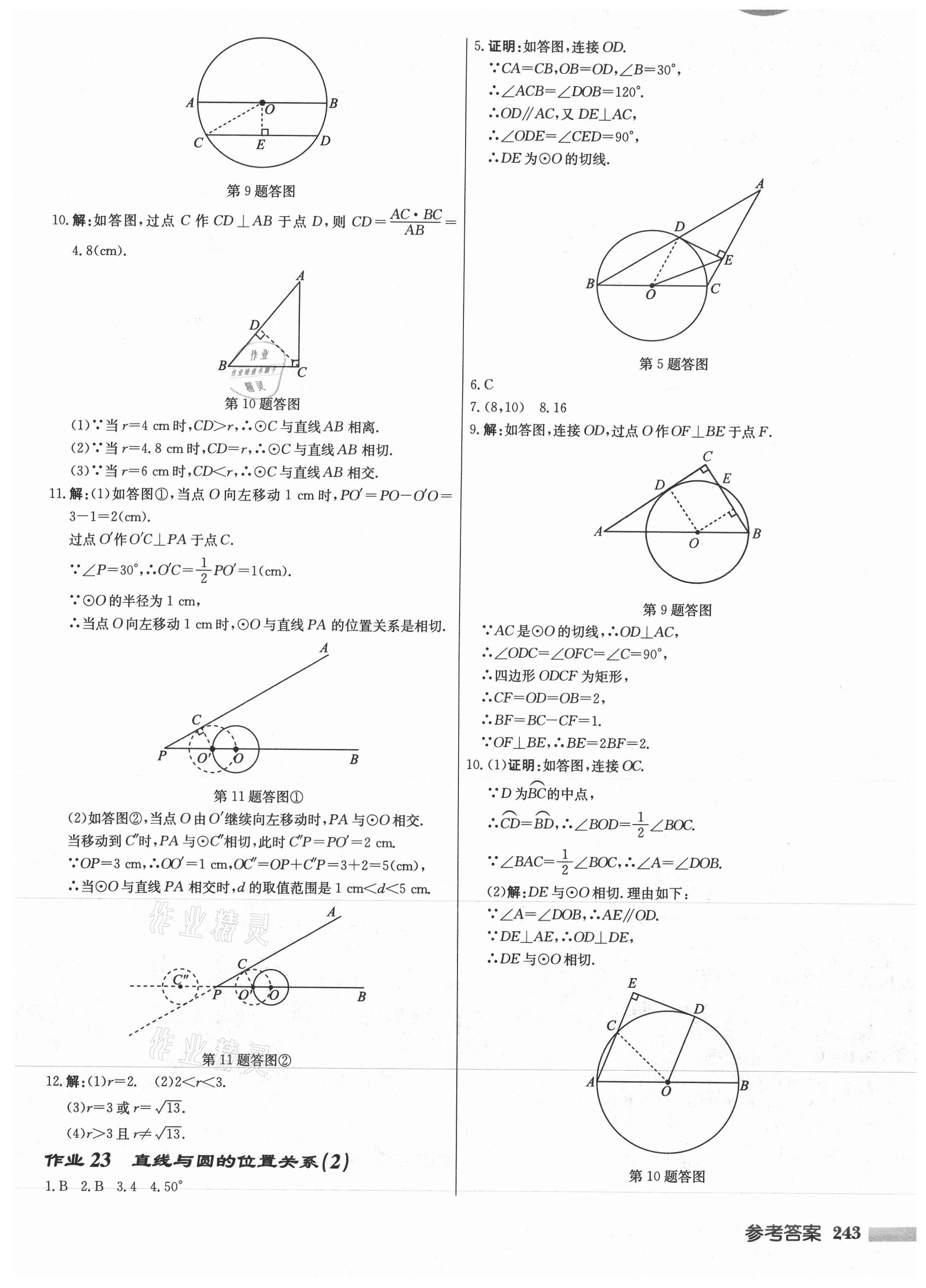 2021年啟東中學(xué)作業(yè)本九年級(jí)數(shù)學(xué)上冊(cè)蘇科版徐州專(zhuān)版 第15頁(yè)