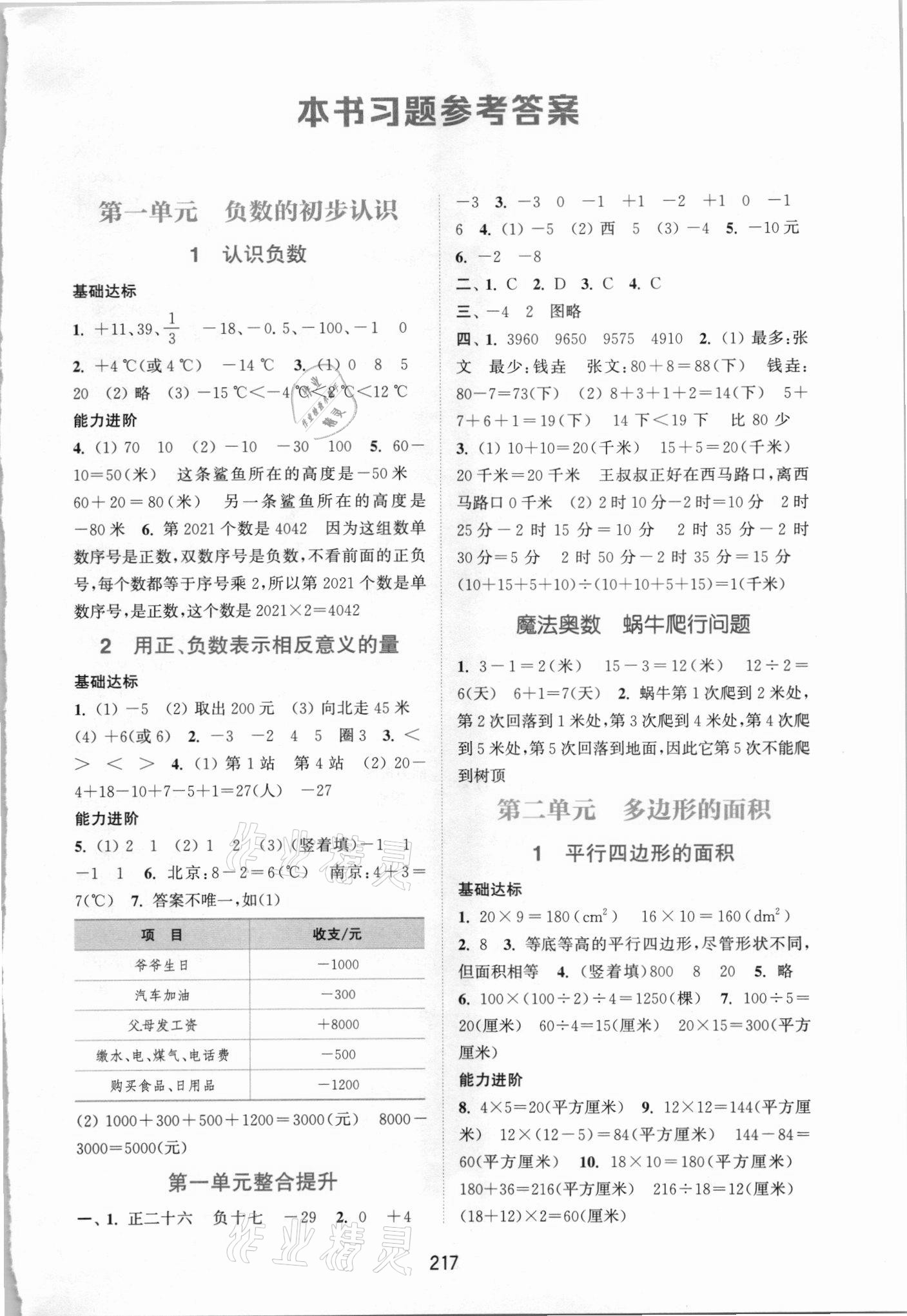 2021年通城學(xué)典非常課課通五年級數(shù)學(xué)上冊蘇教版 第1頁