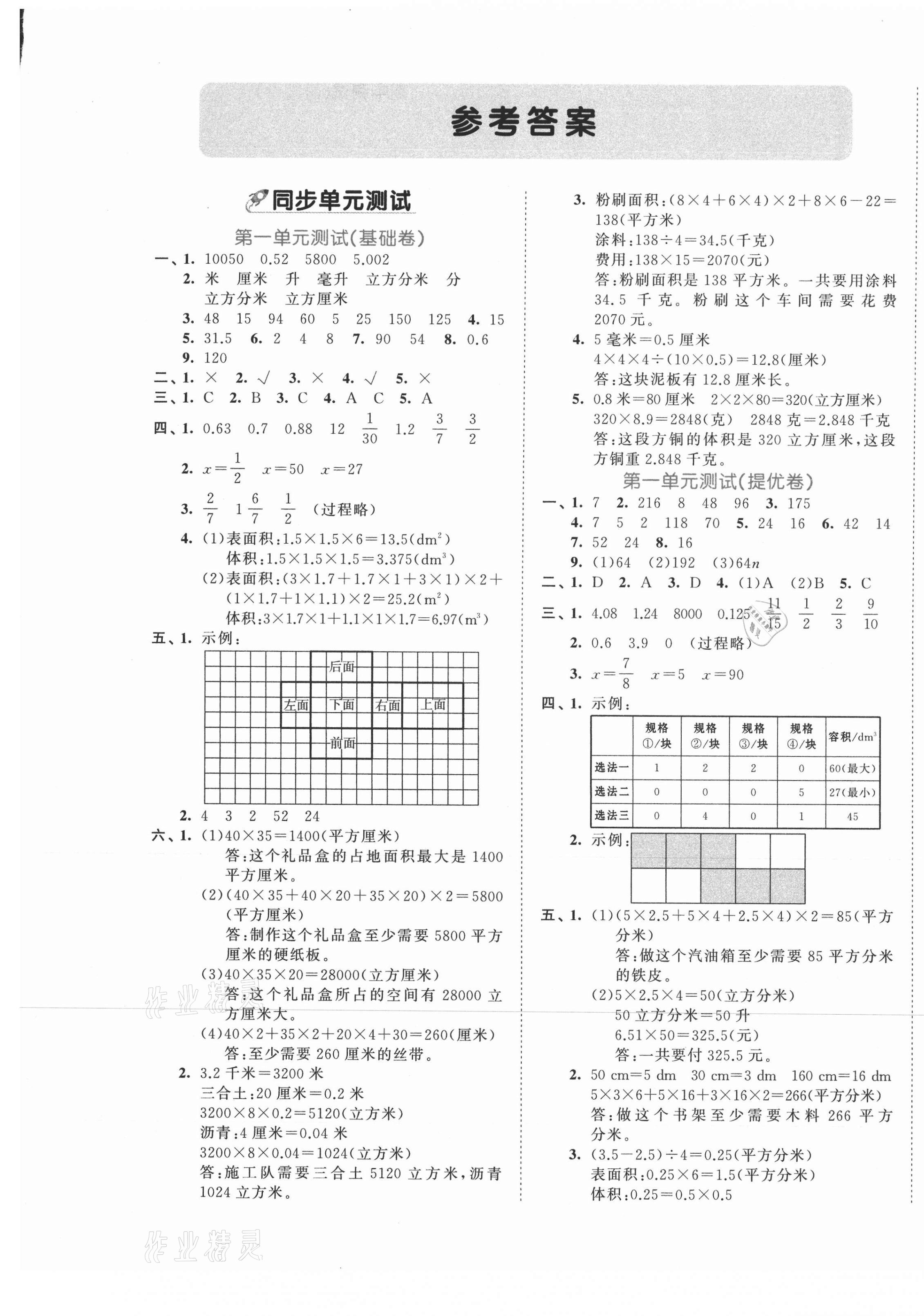 2021年53全優(yōu)卷六年級(jí)數(shù)學(xué)上冊(cè)蘇教版 第1頁(yè)