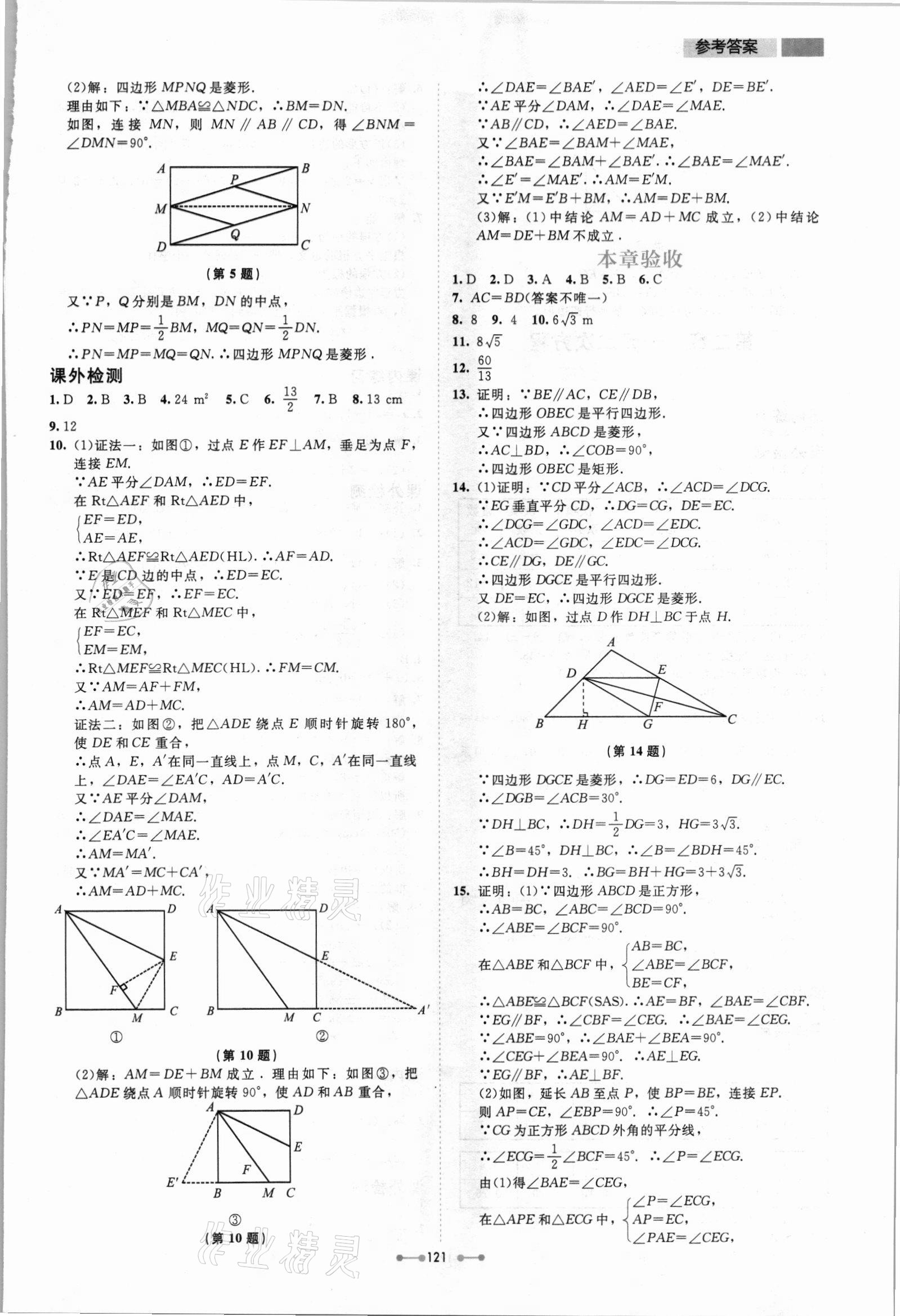 2021年伴你学北京师范大学出版社九年级数学上册北师大版 第5页