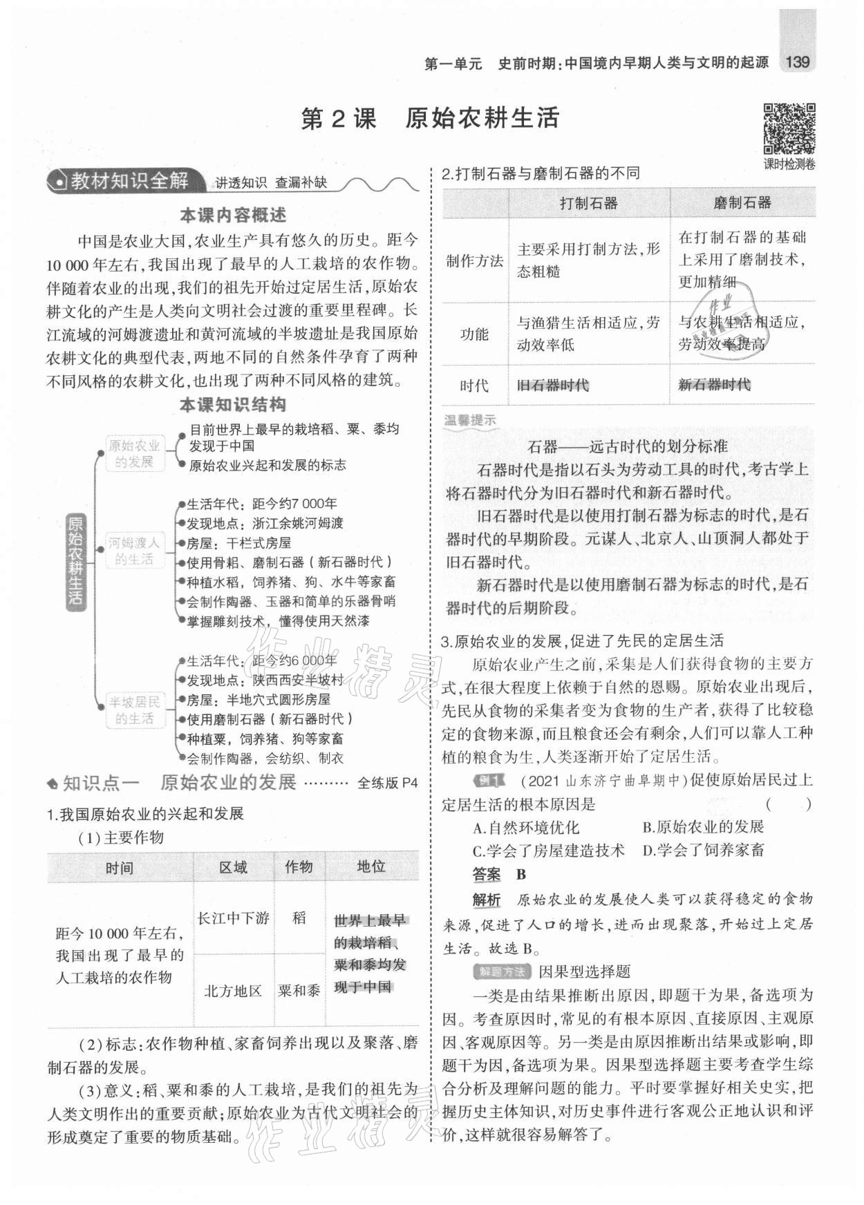 2021年教材課本七年級歷史上冊人教版 第5頁