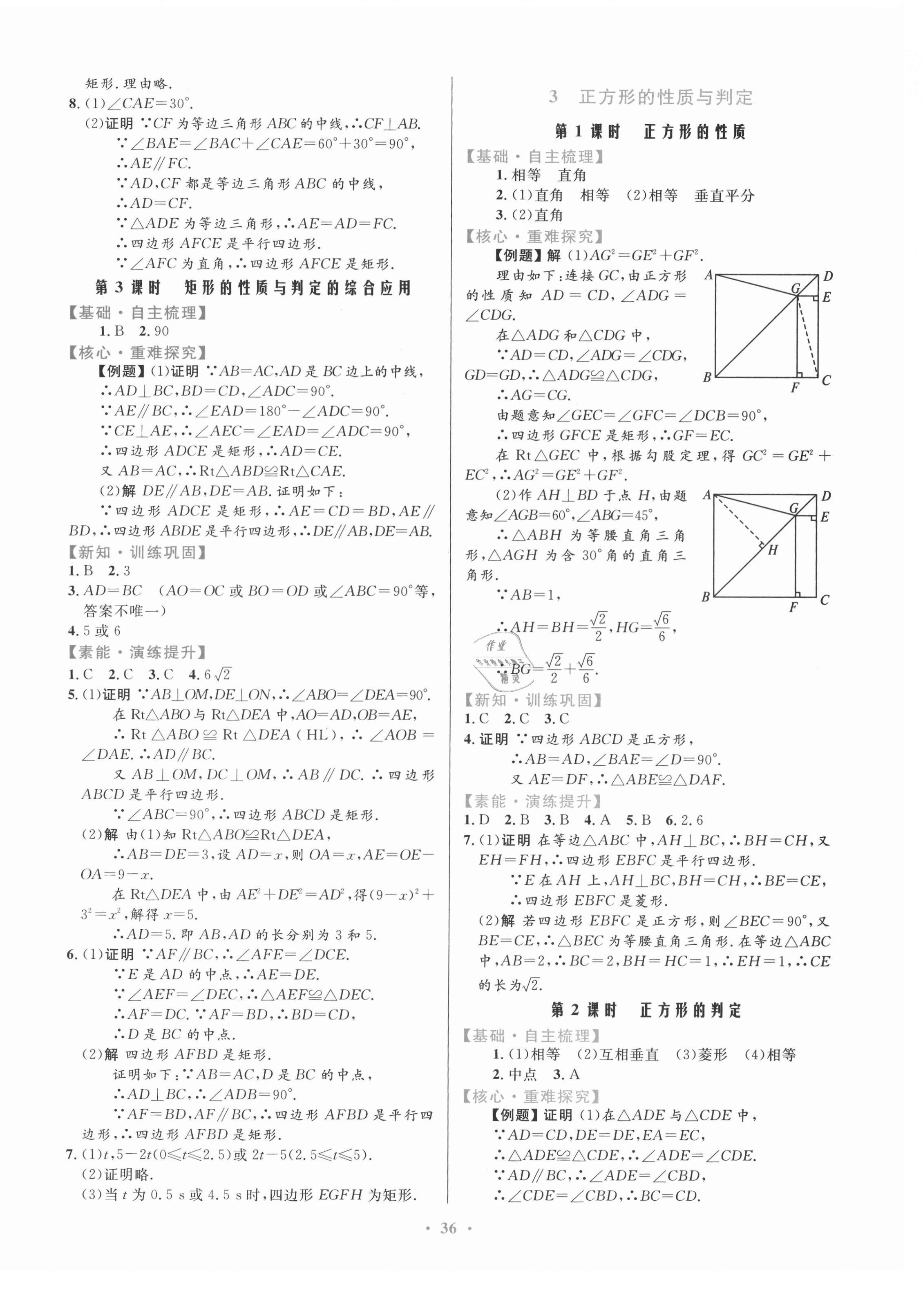 2021年家庭作业九年级数学上册北师大版 第4页