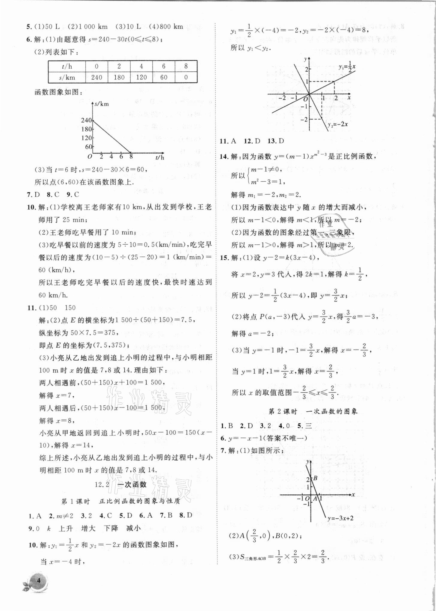 2021年創(chuàng)新課堂創(chuàng)新作業(yè)本八年級數(shù)學(xué)上冊滬科版 第4頁