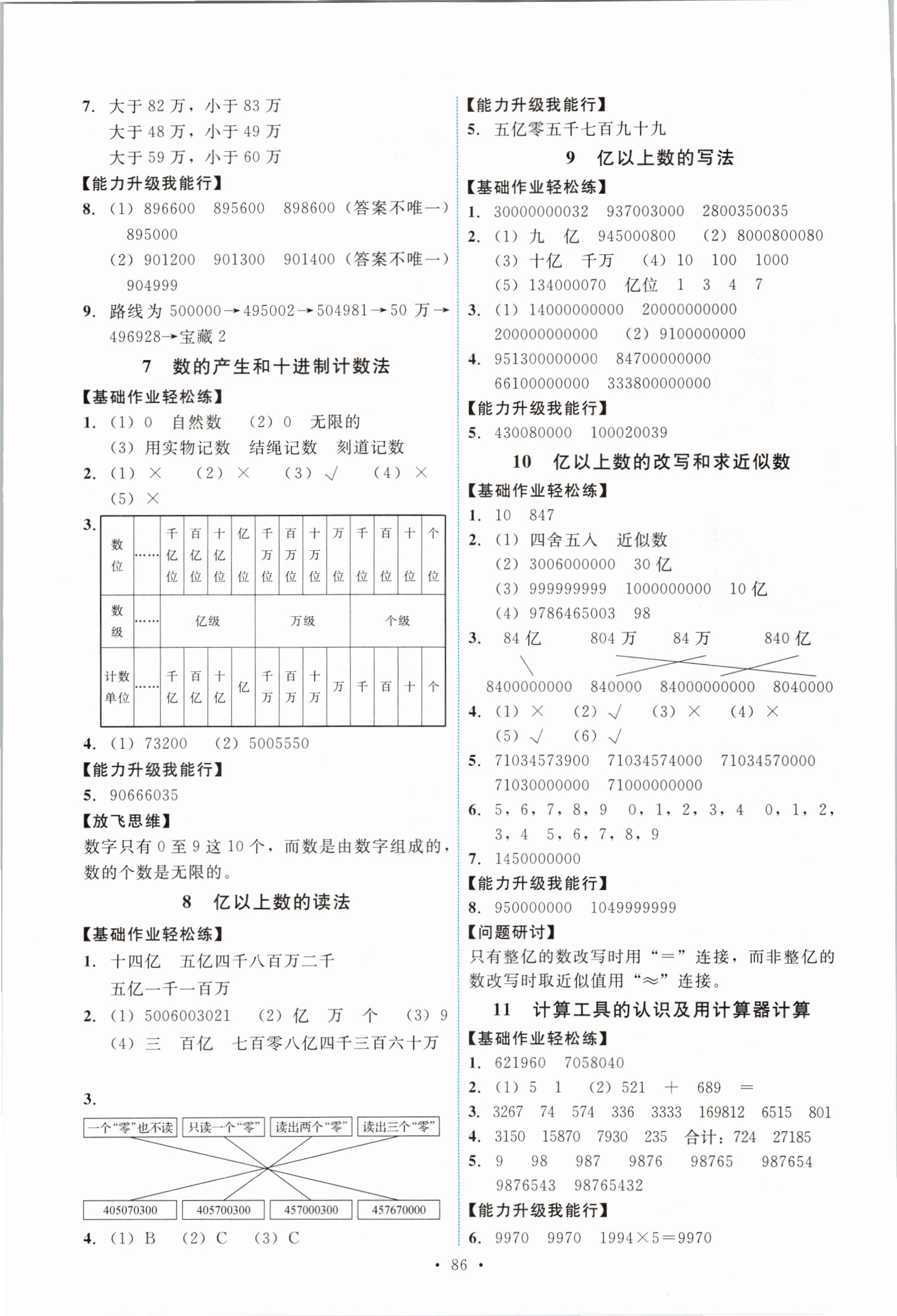 2021年能力培養(yǎng)與測(cè)試四年級(jí)數(shù)學(xué)上冊(cè)人教版 第2頁(yè)