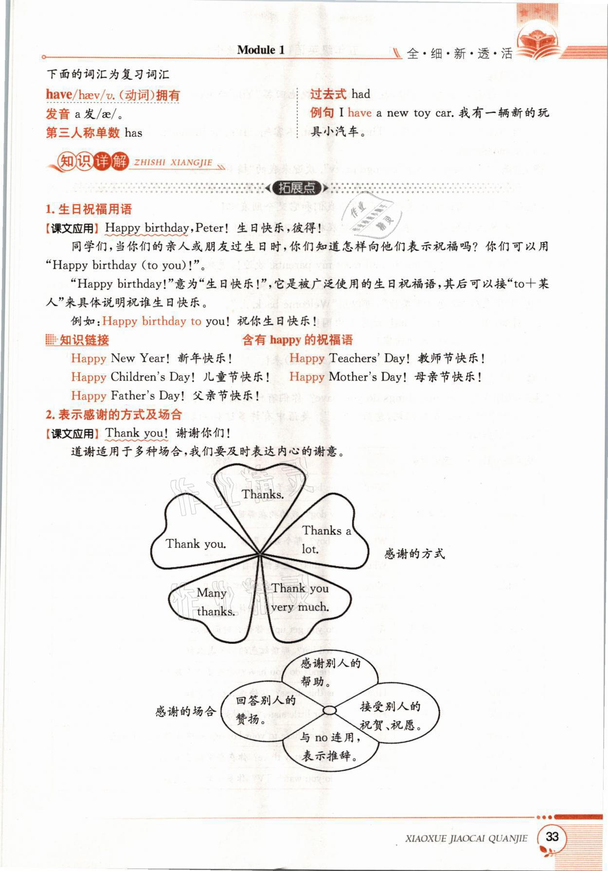 2021年教材课本五年级英语上册沪教版 参考答案第32页