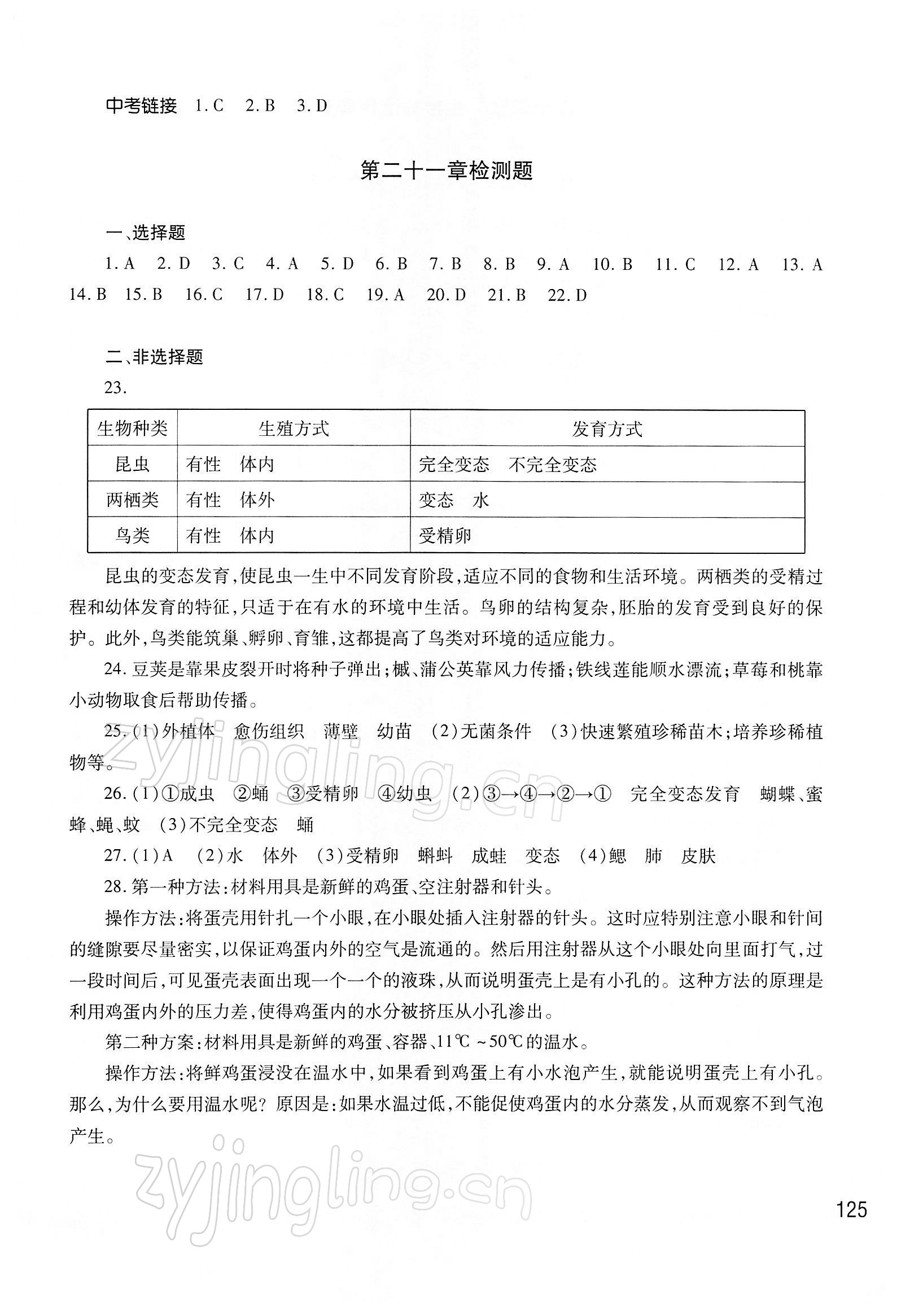 2022年學(xué)習(xí)檢測(cè)八年級(jí)生物下冊(cè)蘇教版 第3頁(yè)