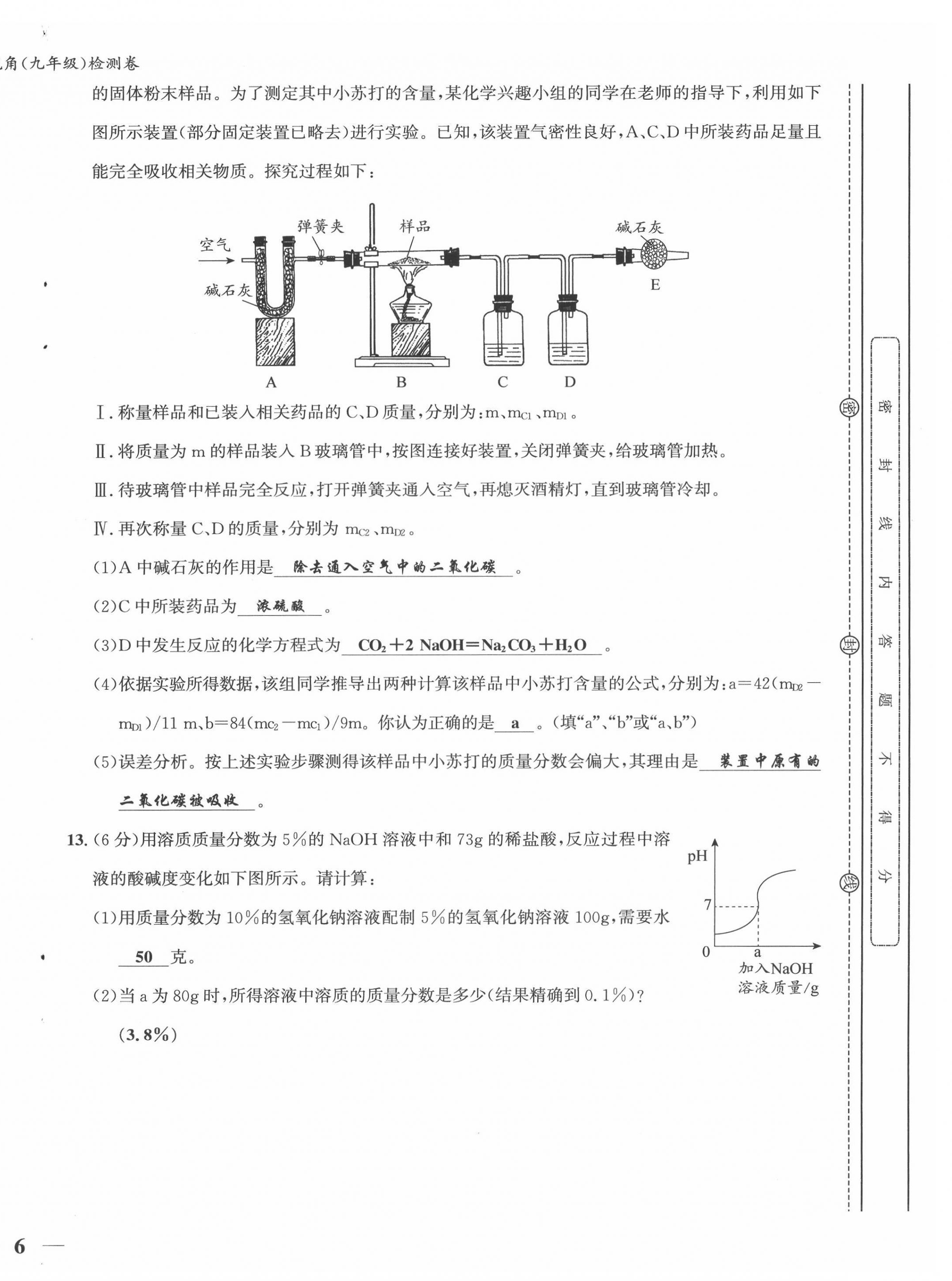 2022年新视角教辅系列丛书九年级化学下册人教版 第12页