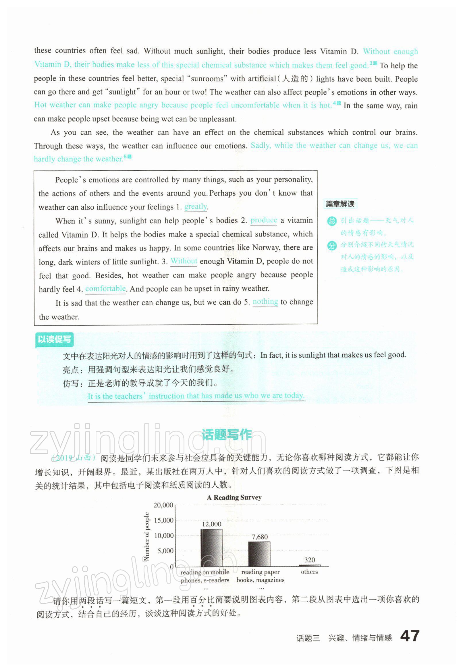 2022年滚动迁移中考总复习英语山西专版 参考答案第89页