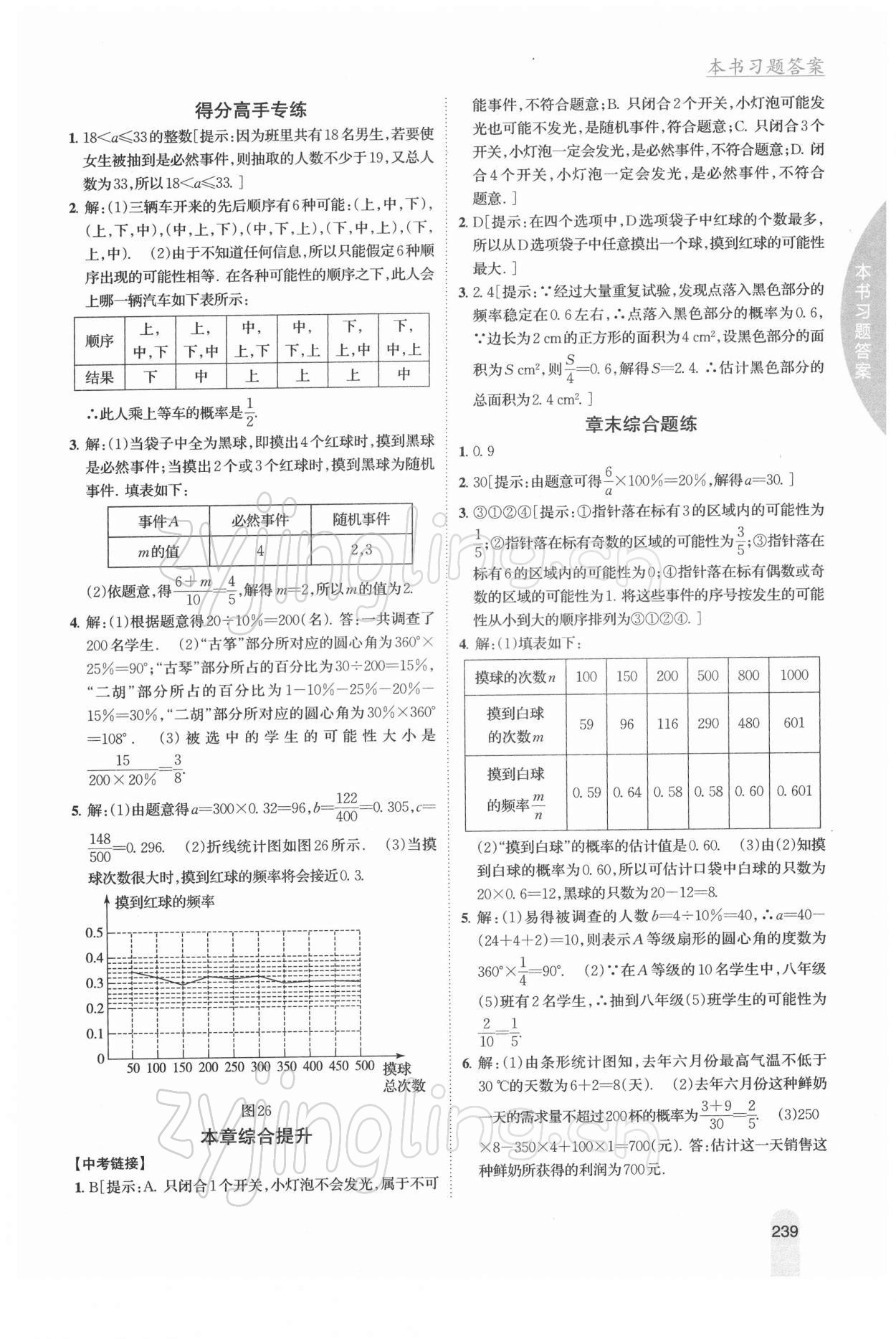 2022年尖子生学案八年级数学下册苏科版 第9页