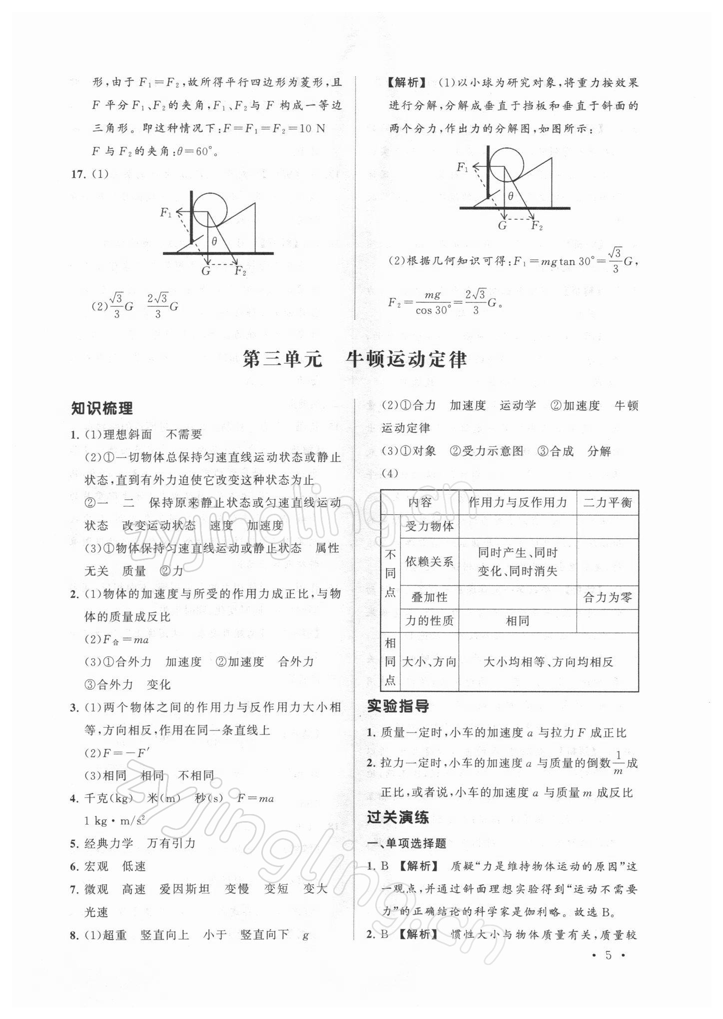 2021年学业水平测试江西科学技术出版社高中物理沪教版 第5页