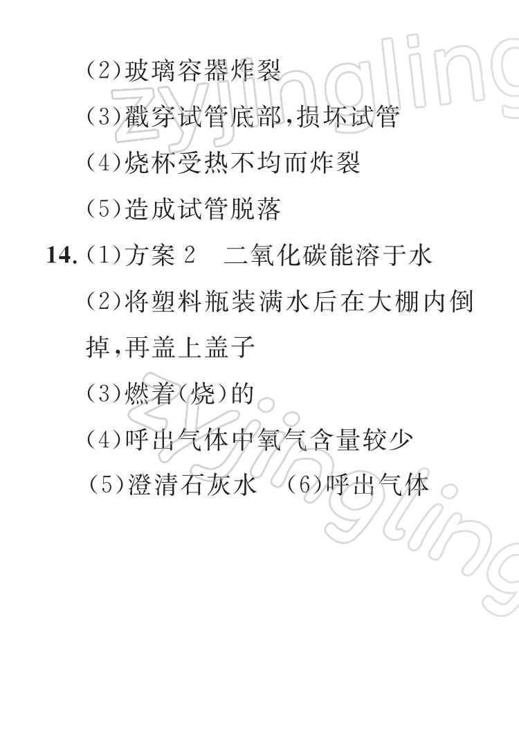 2022年七彩假日快乐假期寒假作业九年级化学 第2页