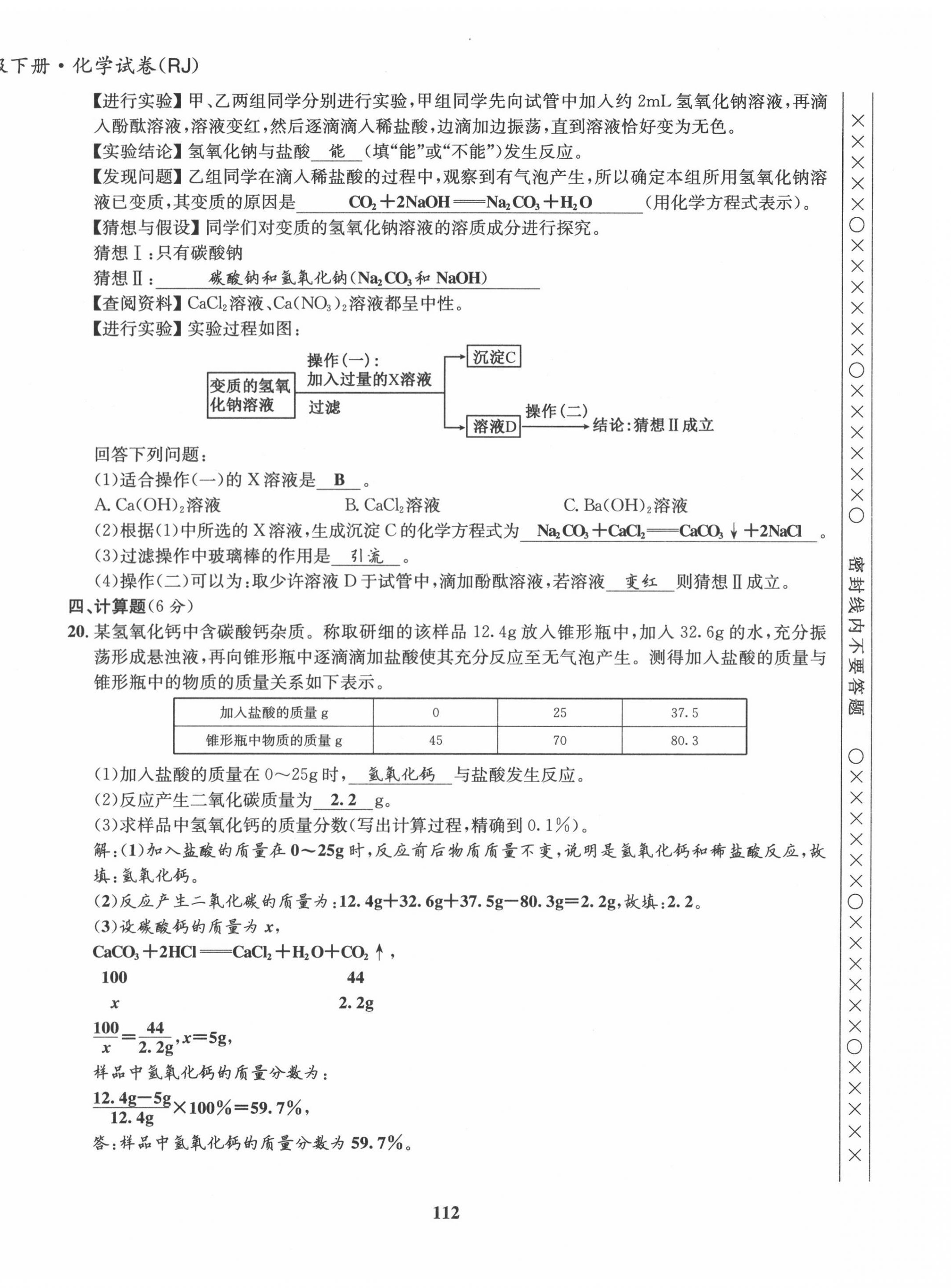 2022年指南针导学探究九年级化学下册人教版 第12页