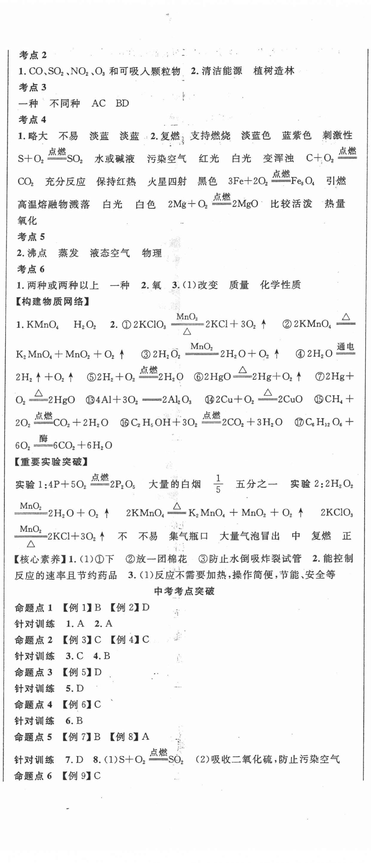 2022年中考先锋吉林出版集团化学 第2页