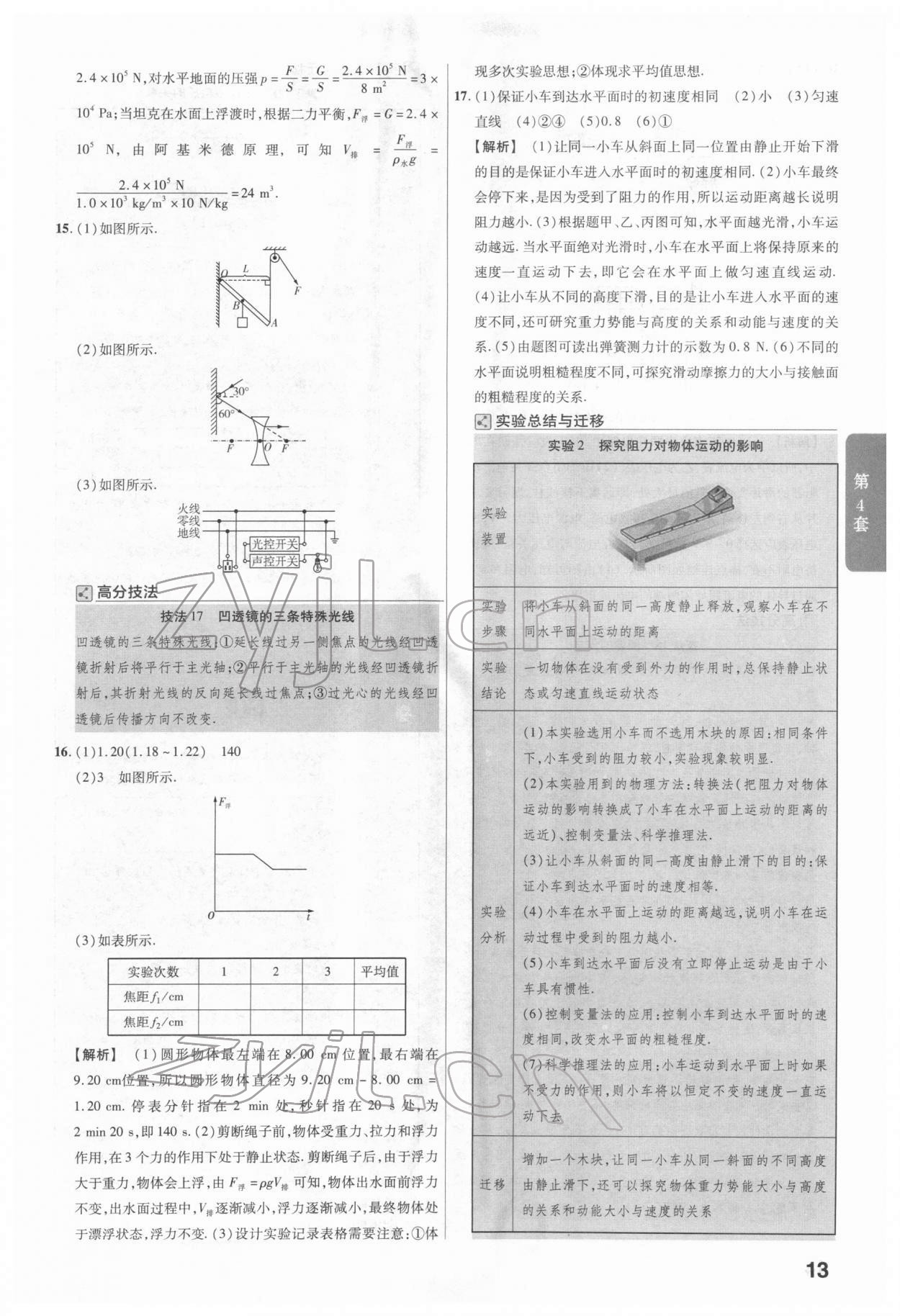 2022年金考卷广东中考45套汇编物理 第13页