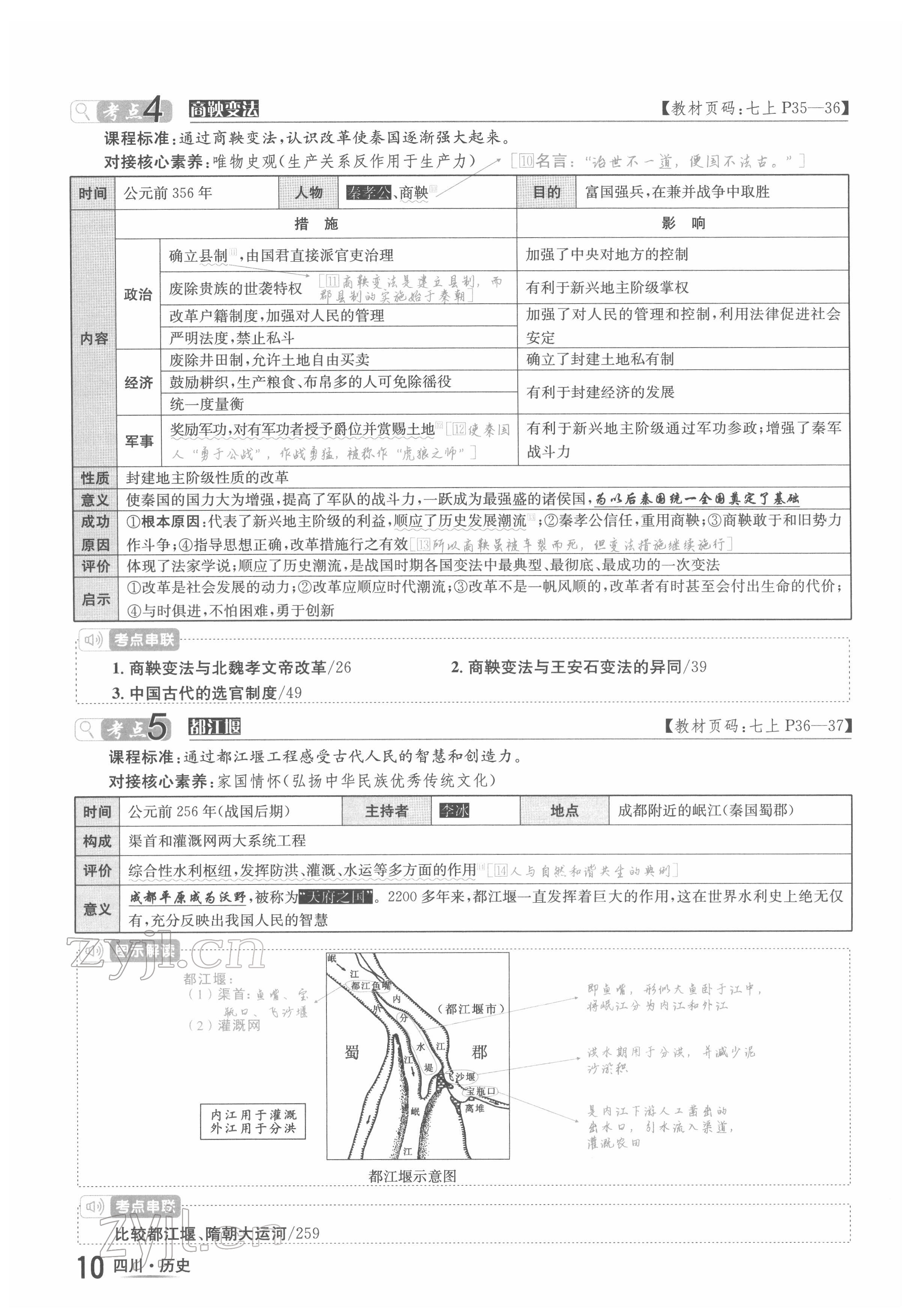 2022年中考2号历史四川专版 参考答案第15页