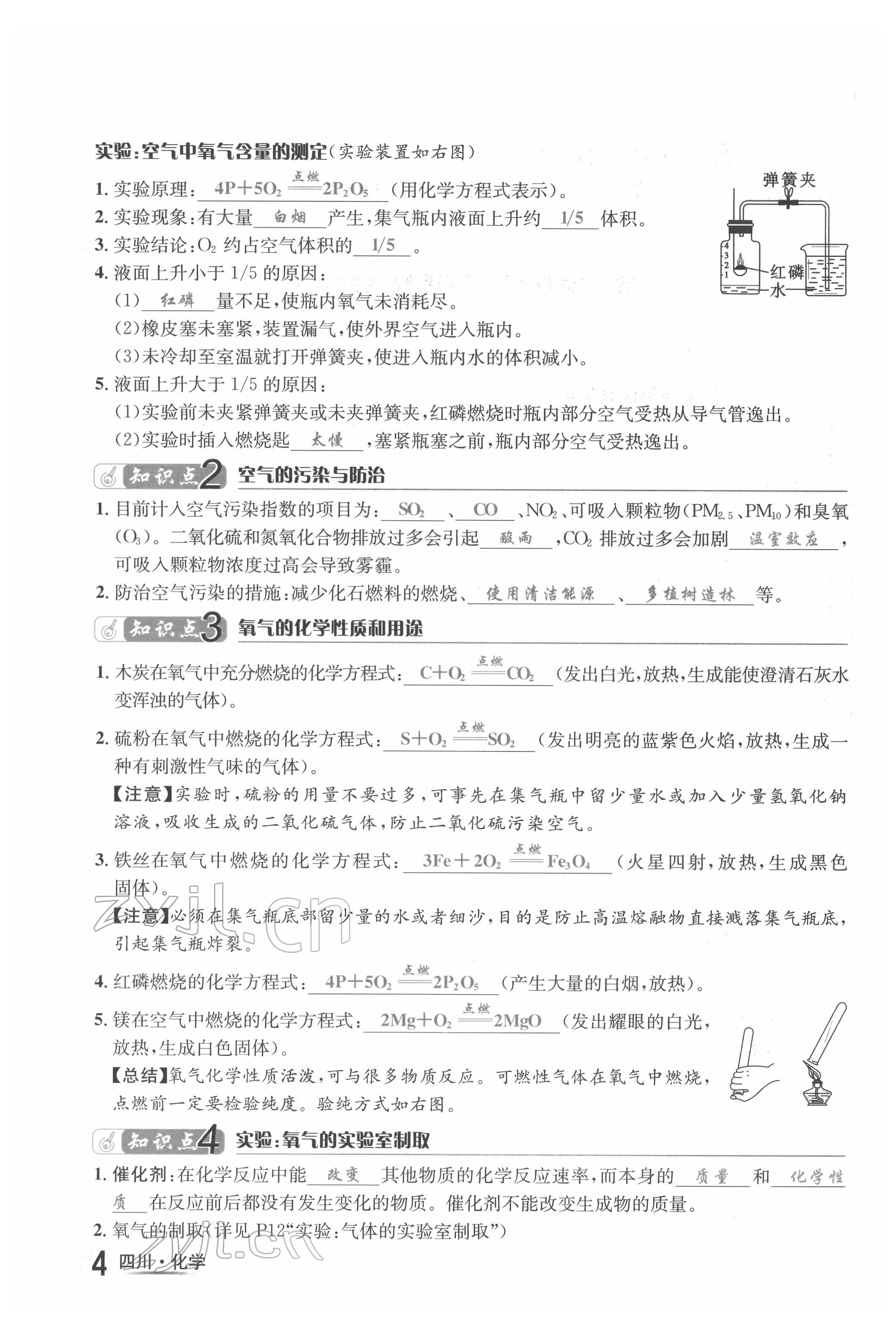 2022年中考2号化学四川专版 第4页