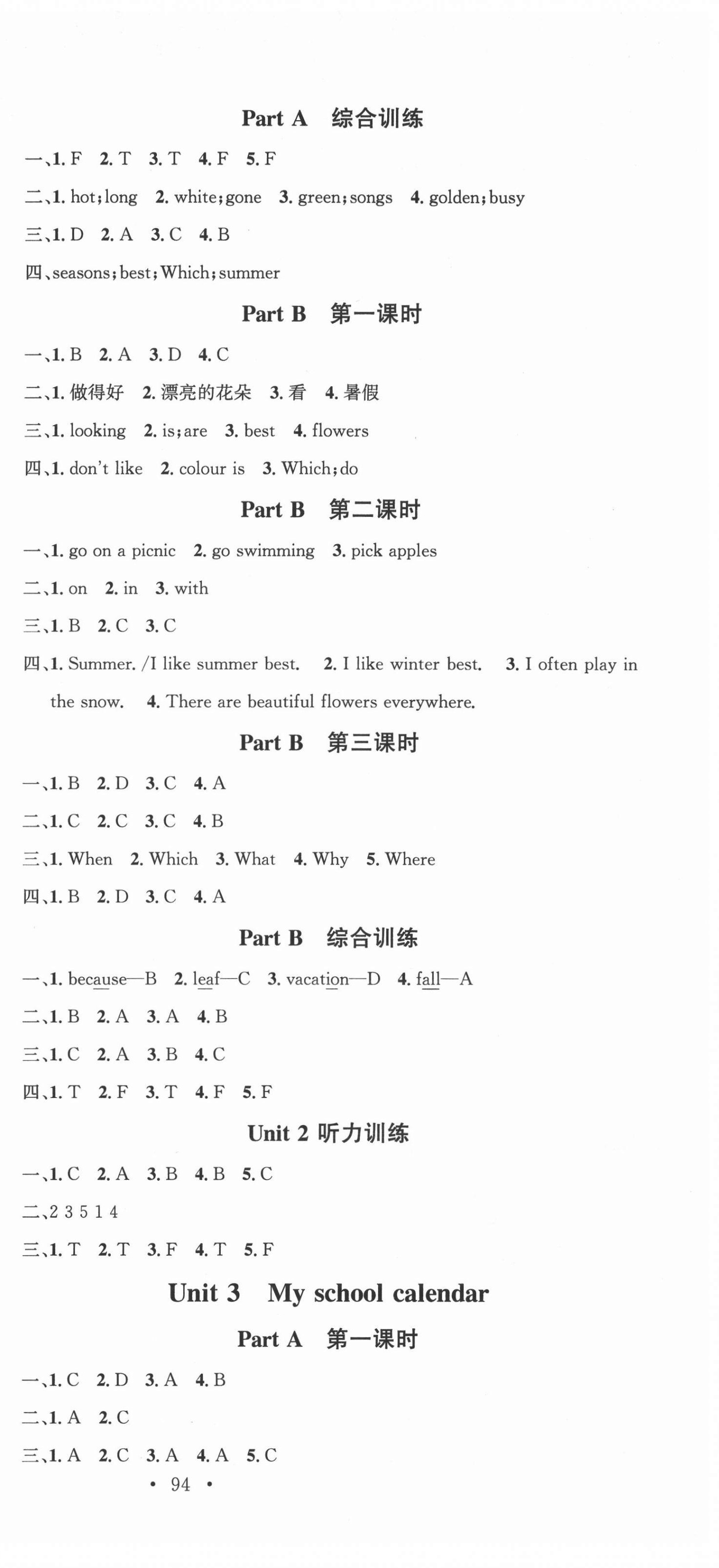 2022年名校課堂五年級(jí)英語(yǔ)下冊(cè)人教版 第3頁(yè)