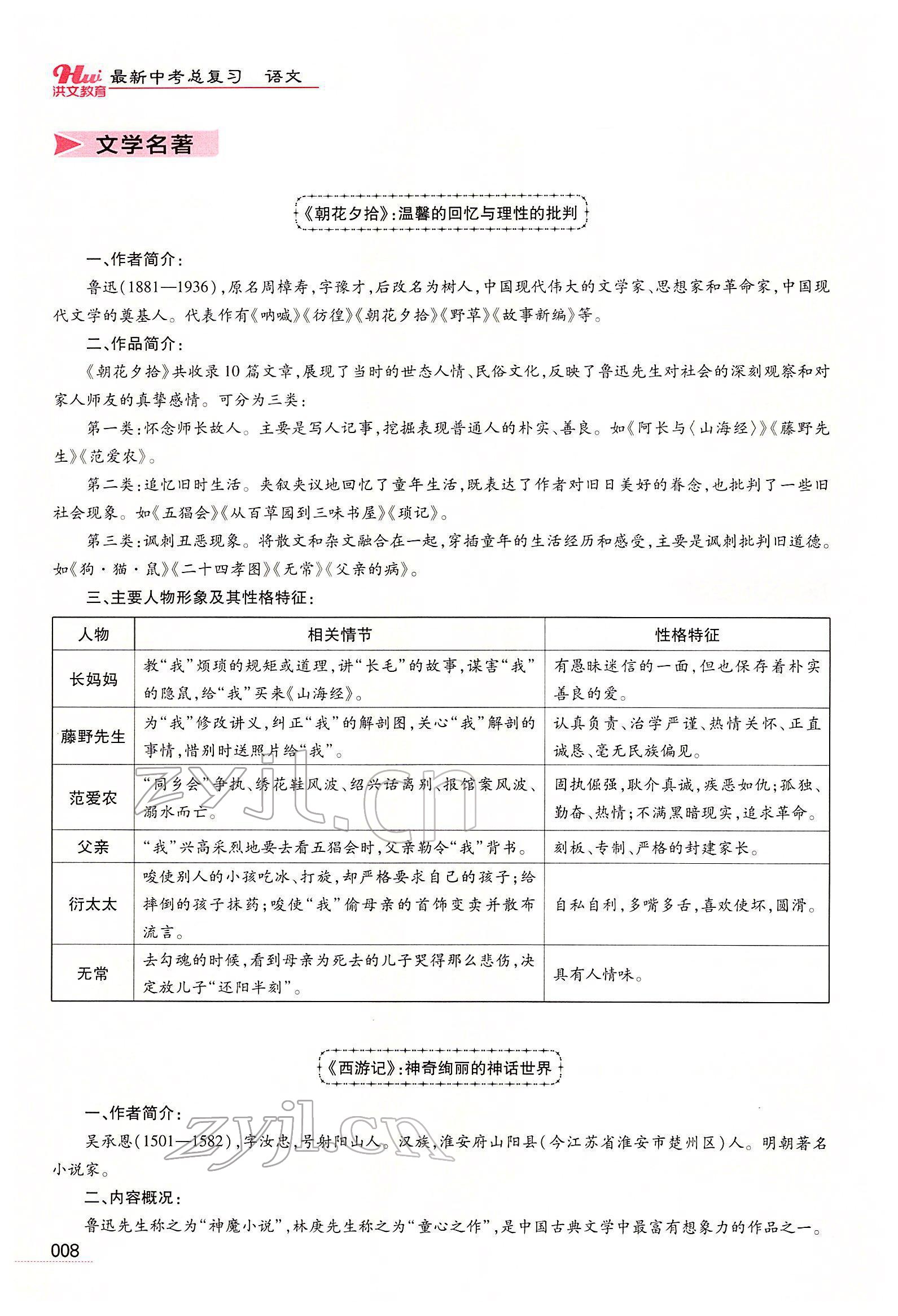 2022年洪文教育最新中考语文河南专版 第6页