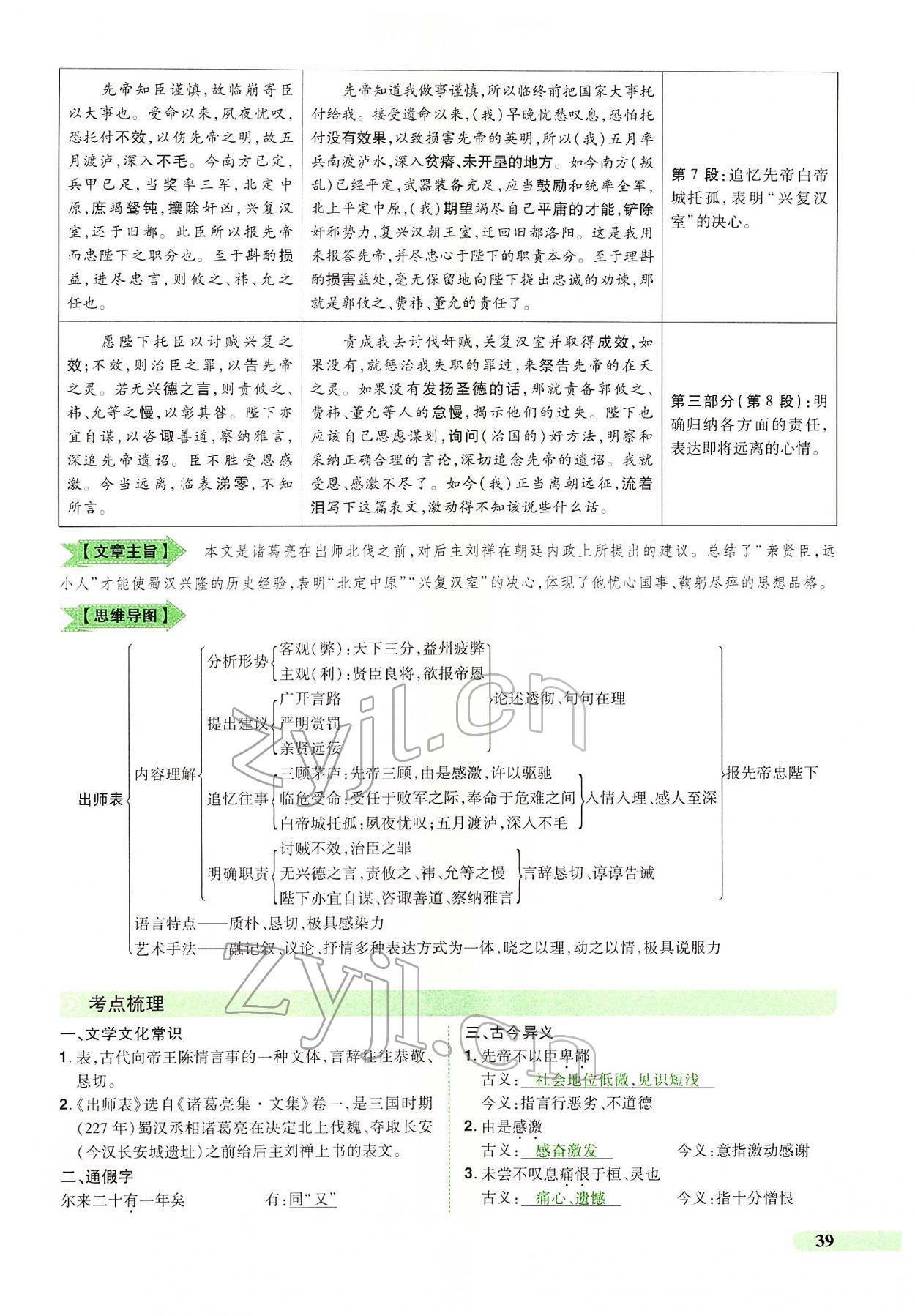 2022年国华教育中考夺冠语文河南专版 第39页