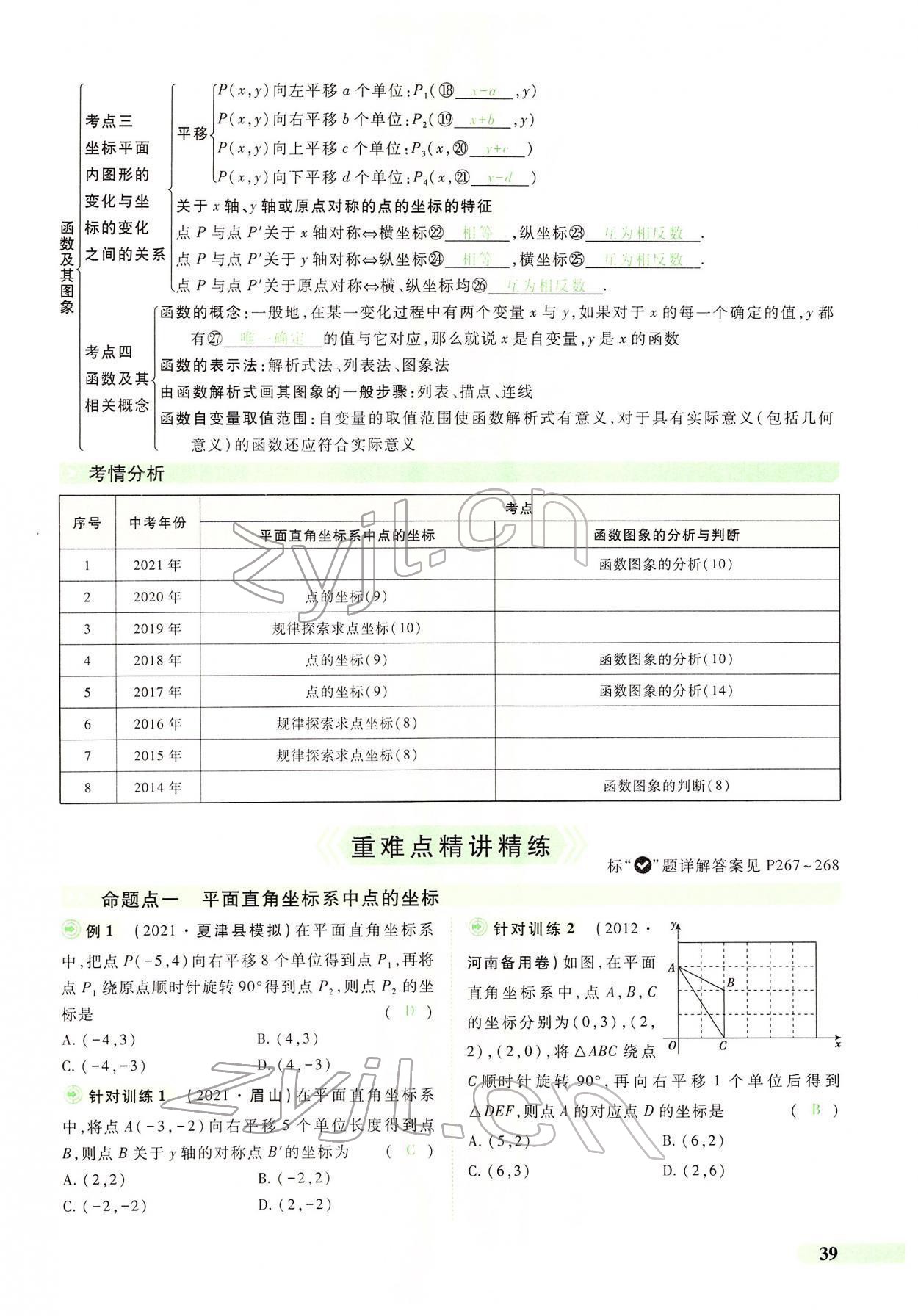 2022年国华教育中考夺冠数学河南专版 第35页