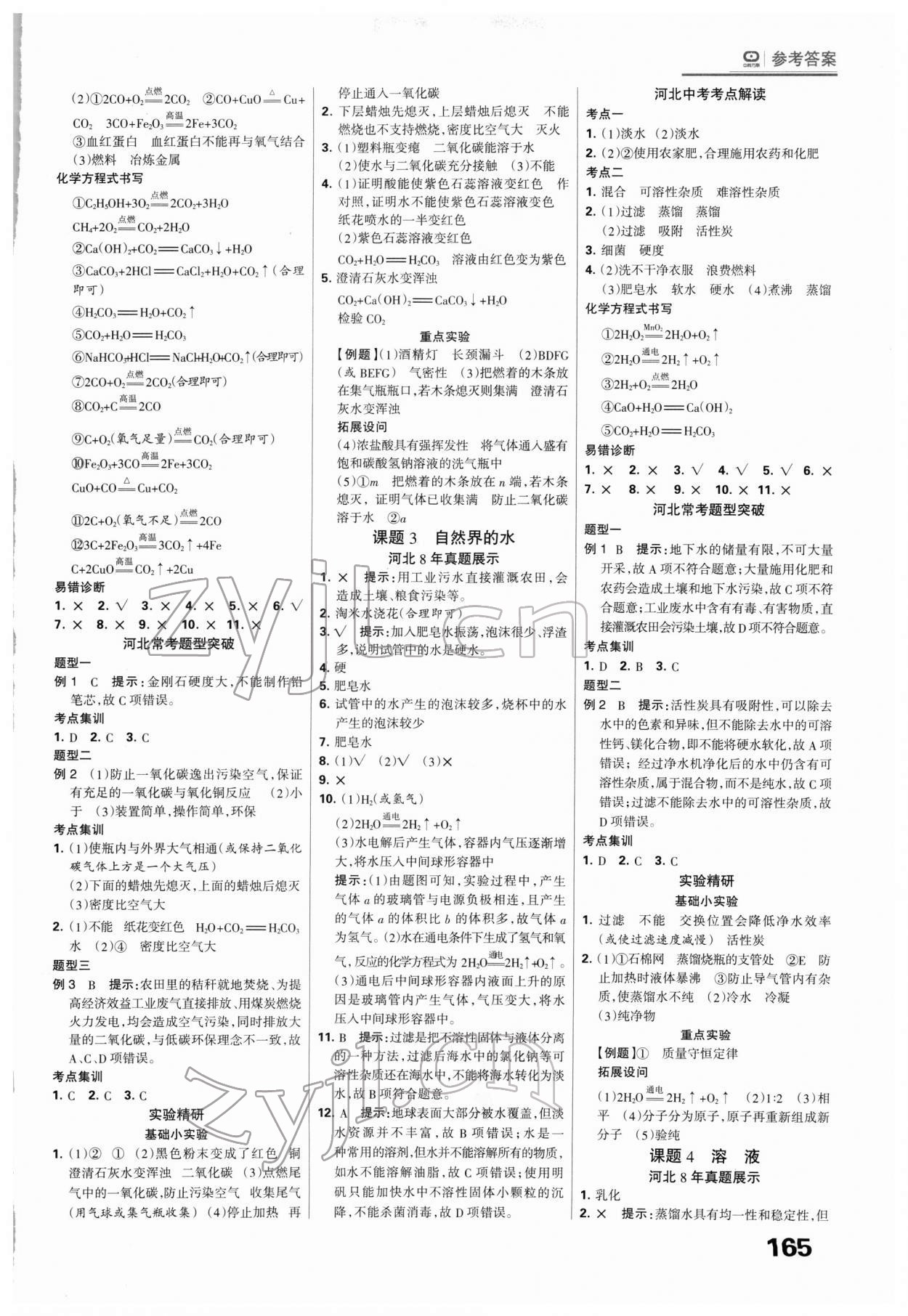 2022年全優(yōu)中考系統(tǒng)總復習化學河北專版 第3頁