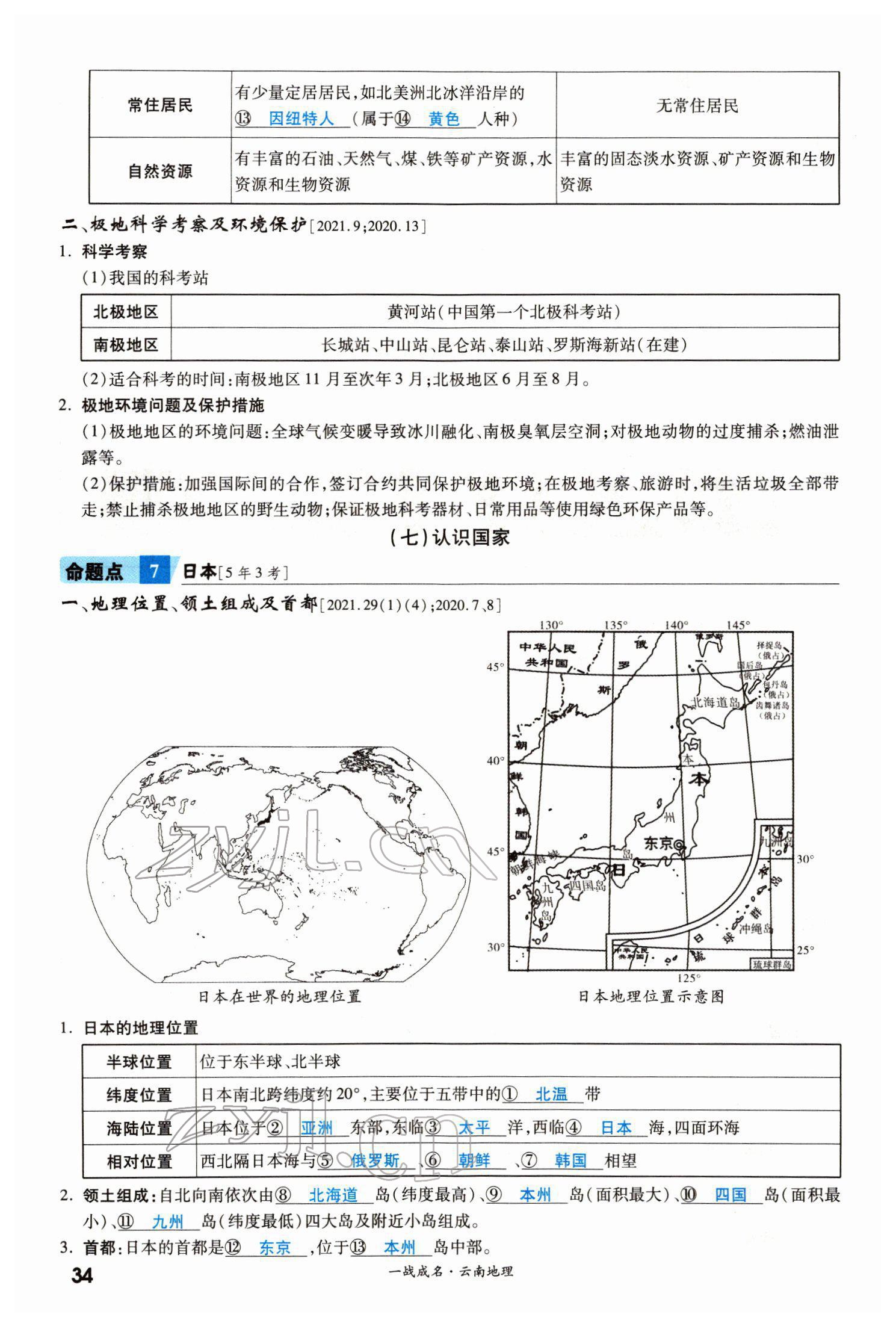 2022年一战成名考前新方案地理云南专版 第34页