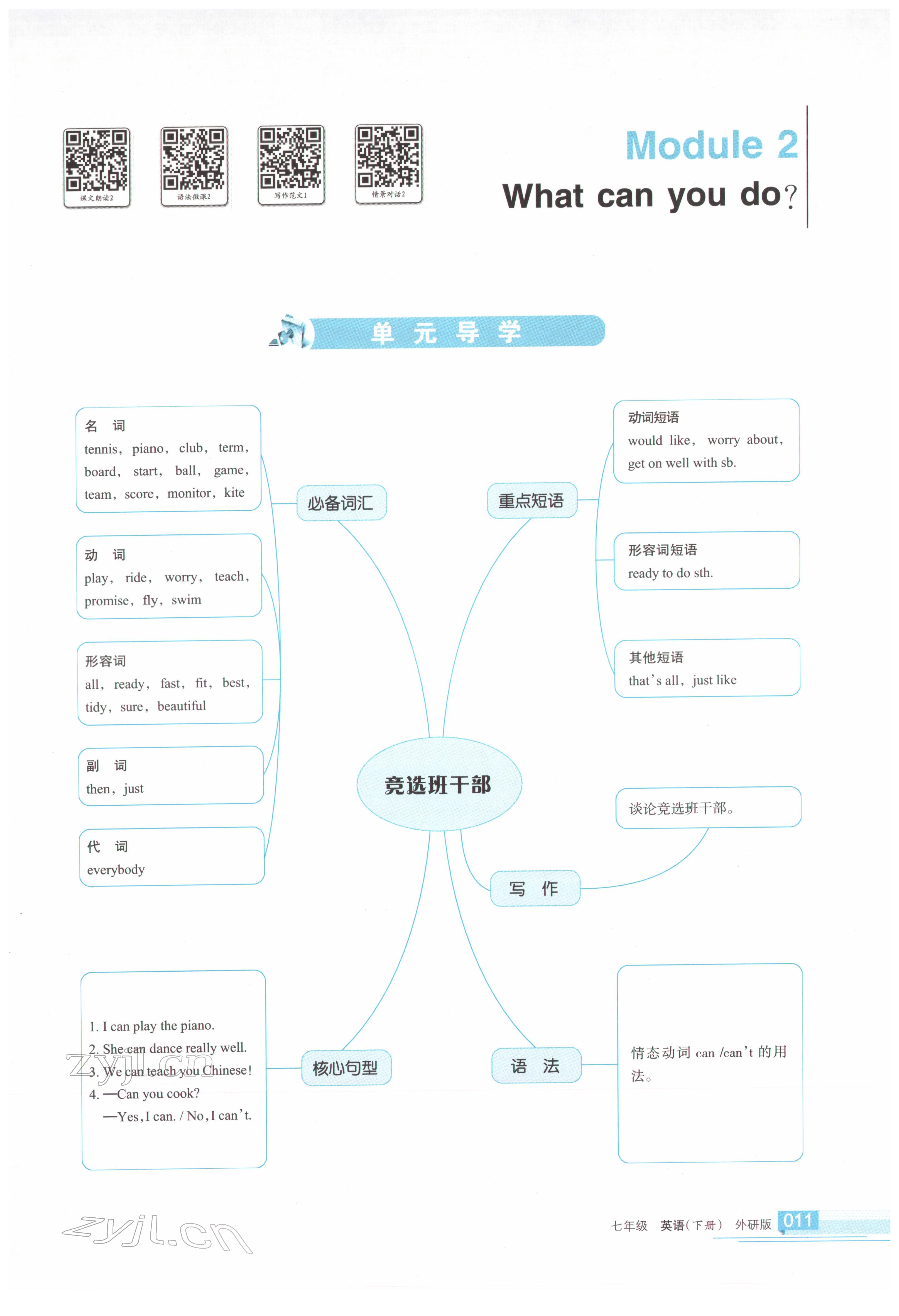 2022年學習之友七年級英語下冊外研版 參考答案第10頁