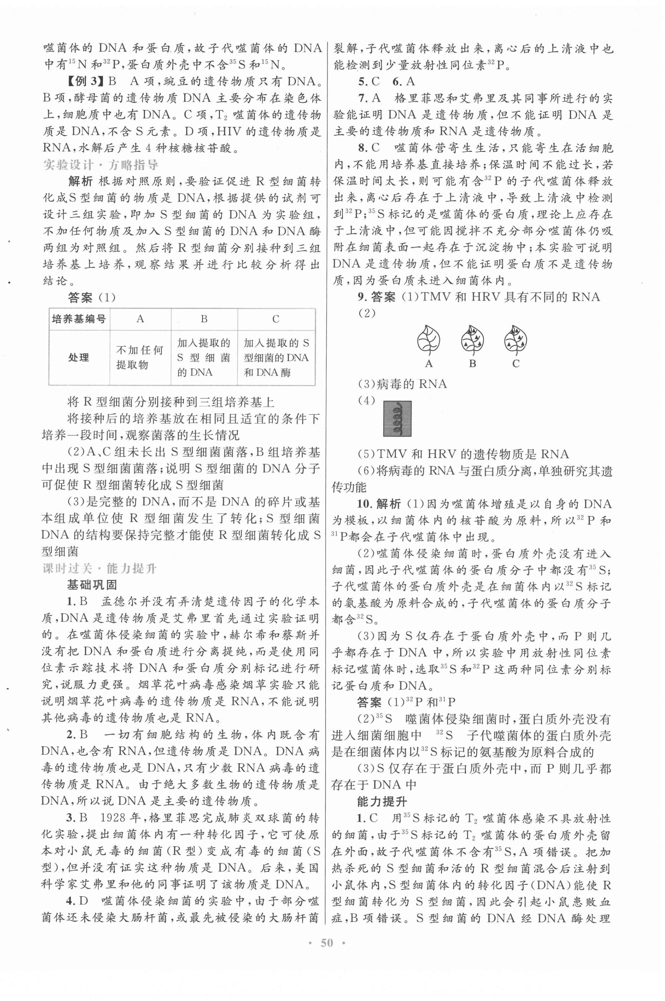 2022年高中同步測控優(yōu)化設(shè)計生物必修2人教版 第10頁