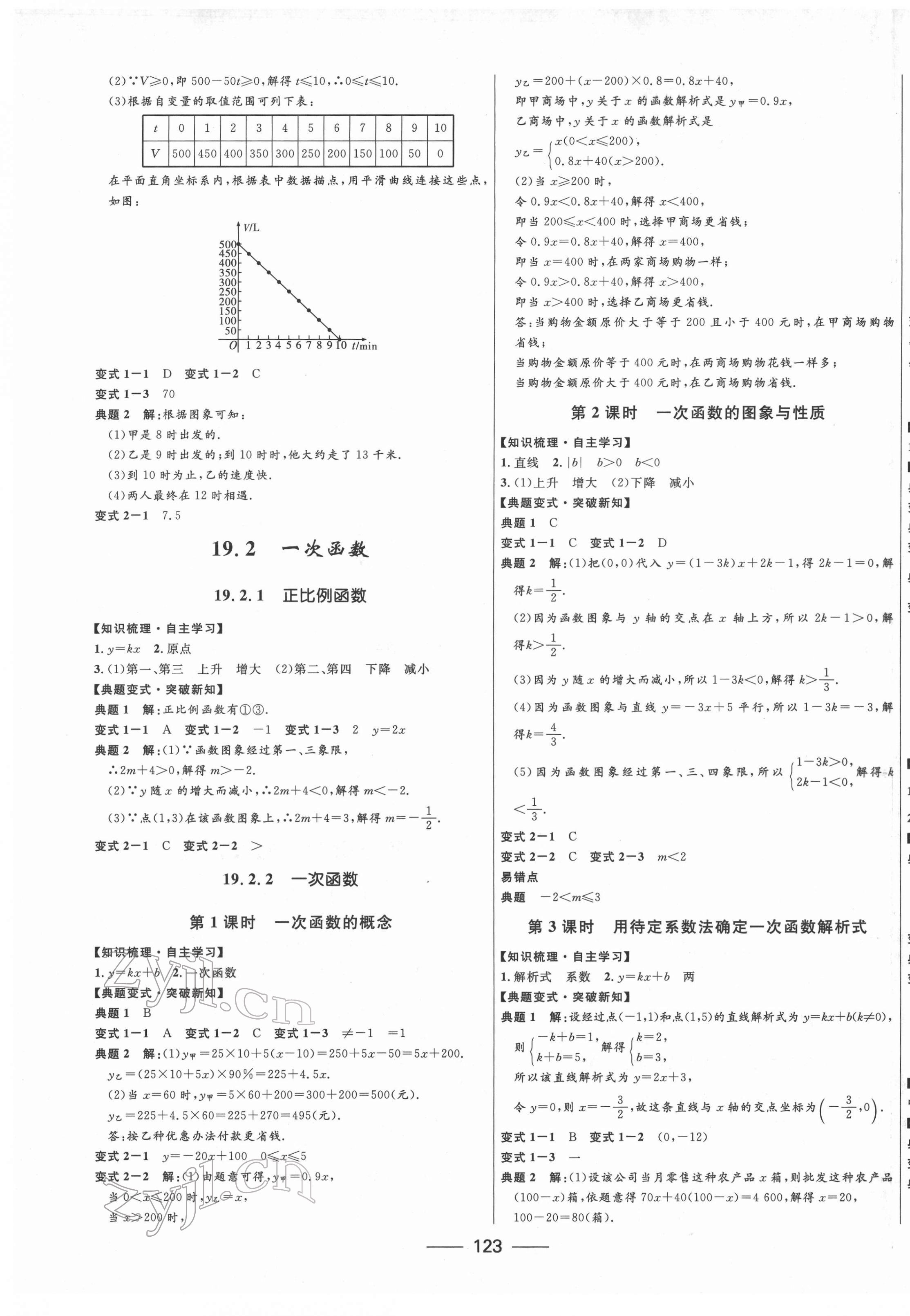 2022年夺冠百分百新导学课时练八年级数学下册人教版云南专版 第5页