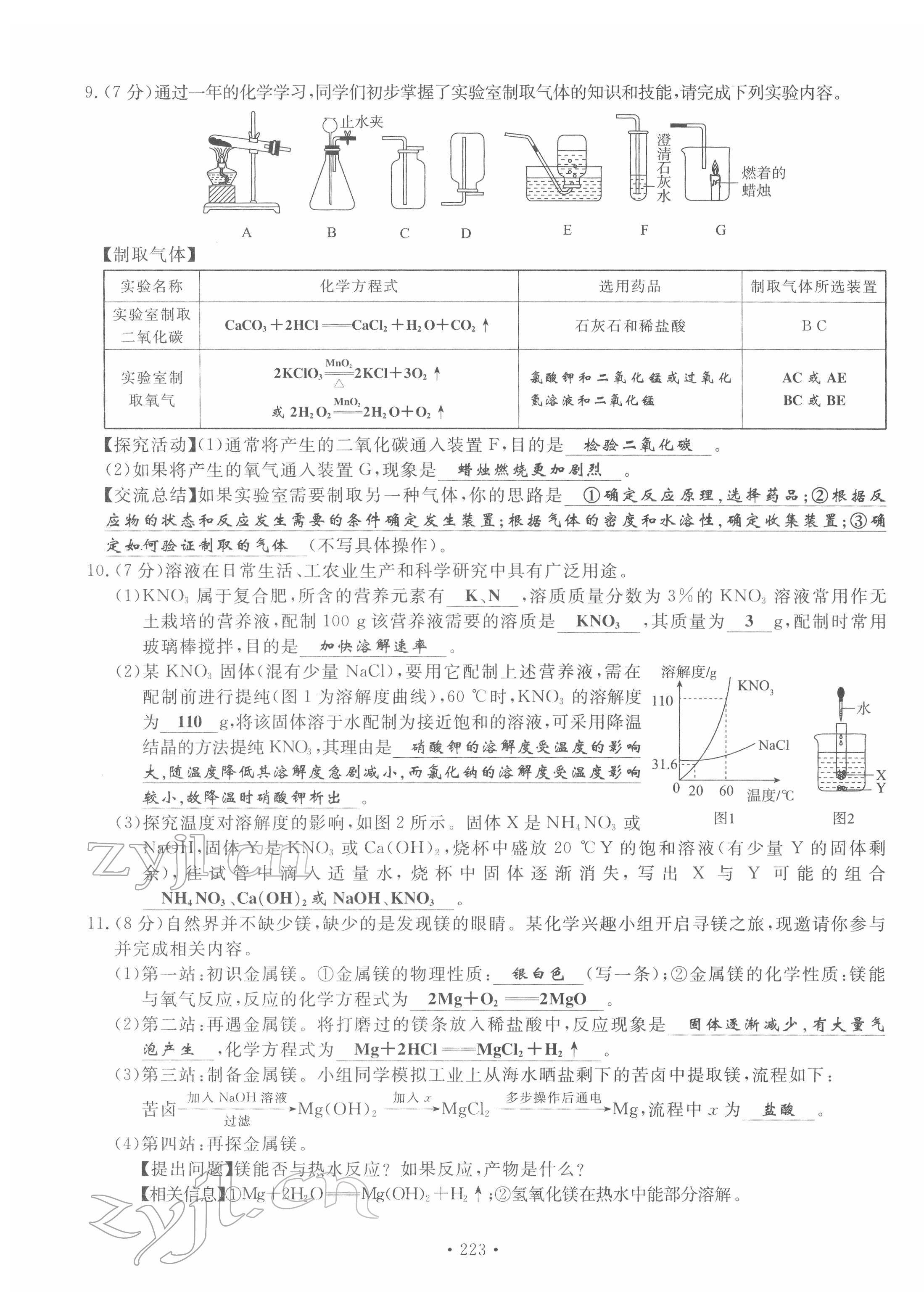 2022年地道中考貴陽(yáng)中考總復(fù)習(xí)化學(xué) 第31頁(yè)