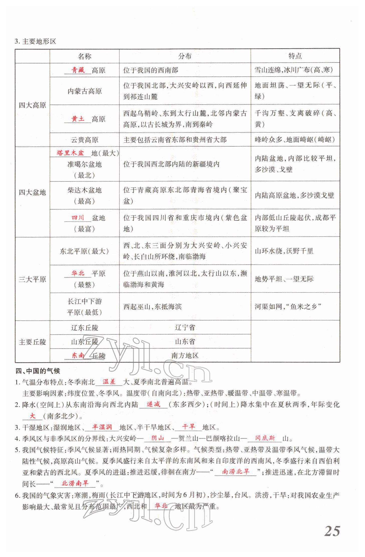 2022年新思路黑龍江教育出版社地理河南 參考答案第52頁(yè)