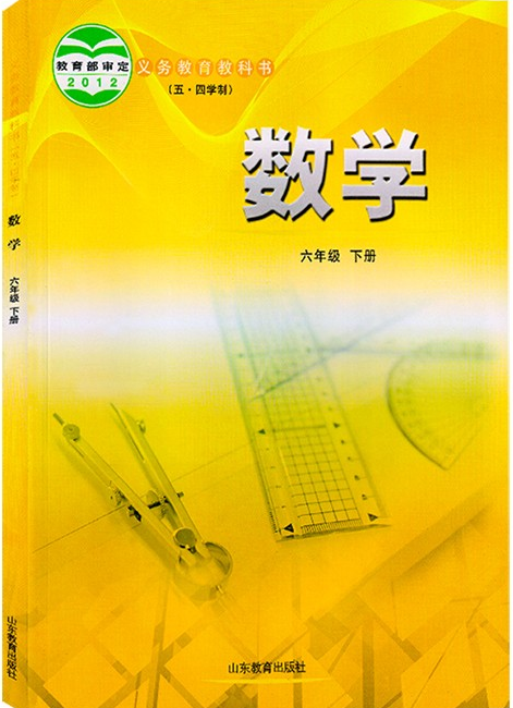 2022年教材课本六年级数学下册鲁教版五四制山东专版