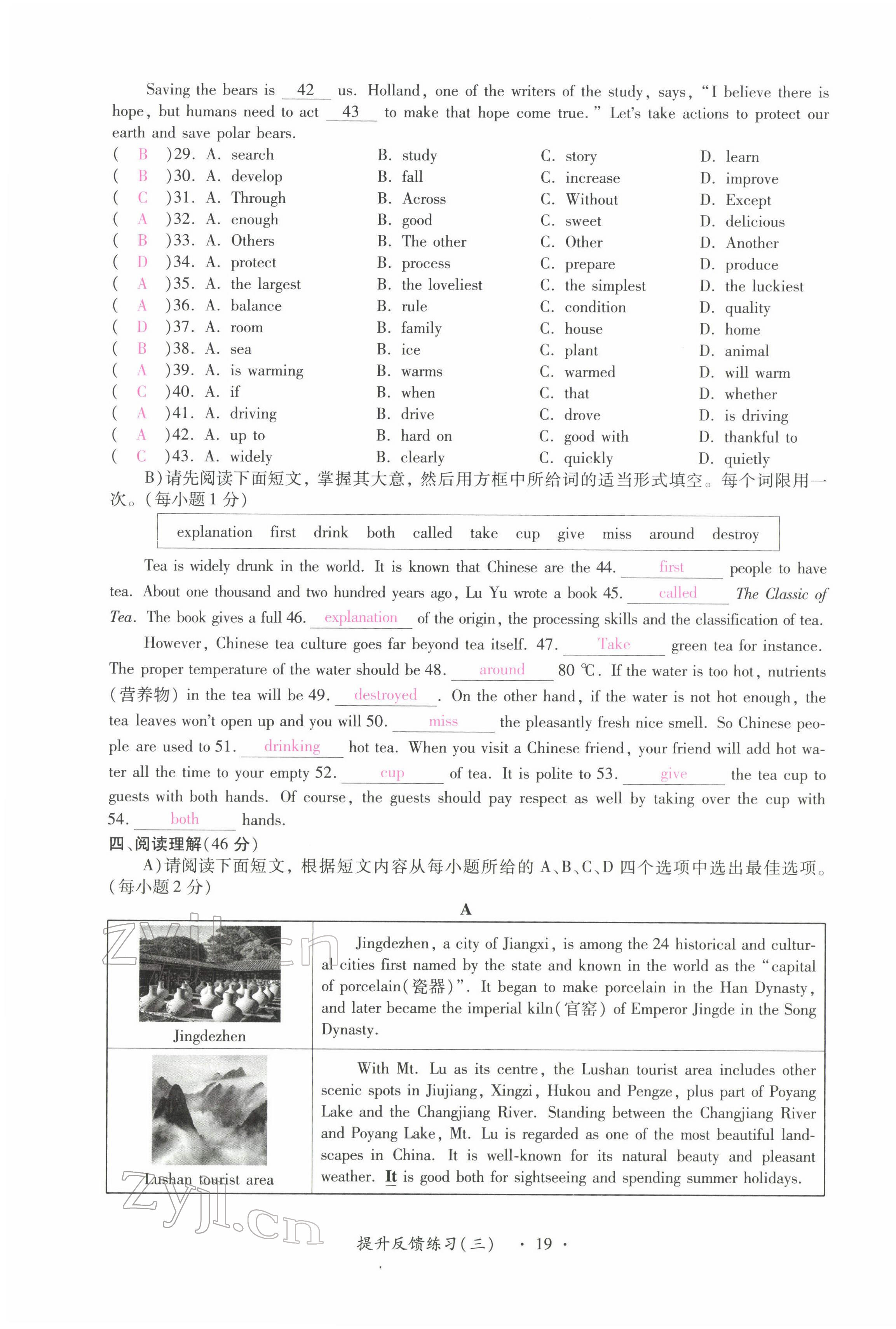 2022年学考新评价英语 第19页