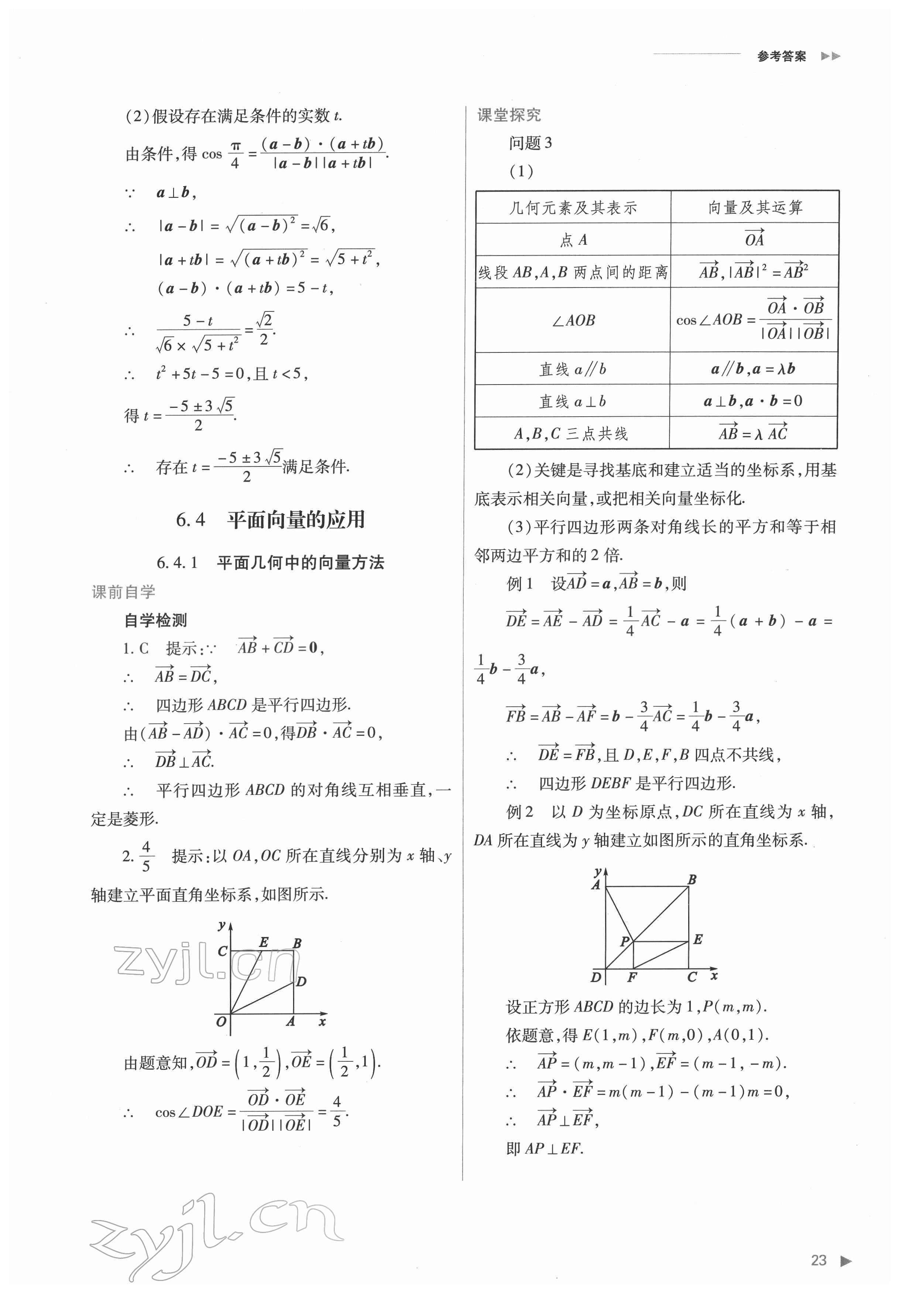 2022年普通高中新課程同步練習冊高中數(shù)學必修第二冊人教版 第23頁