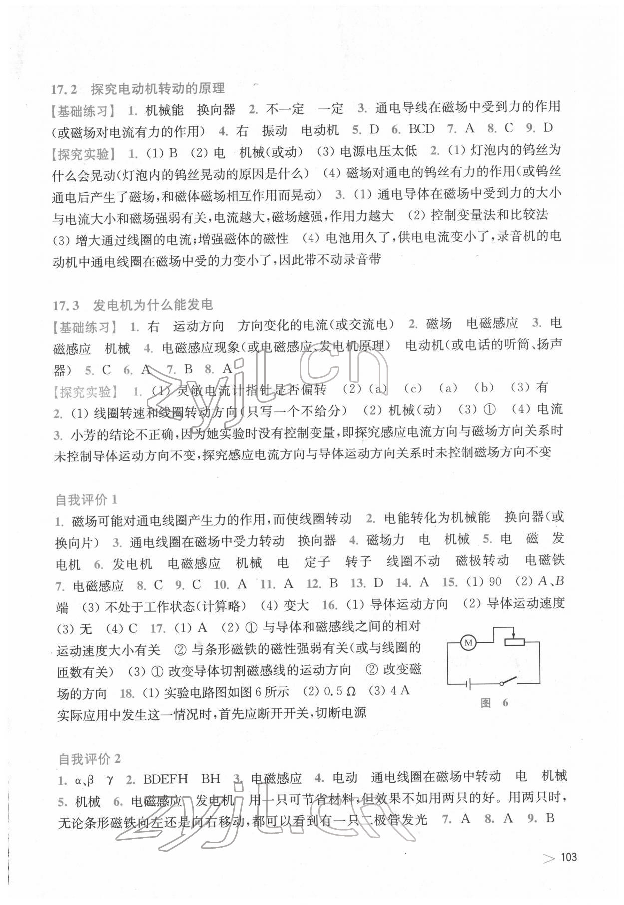 2022年同步练习上海科学技术出版社九年级物理下册沪粤版 第3页