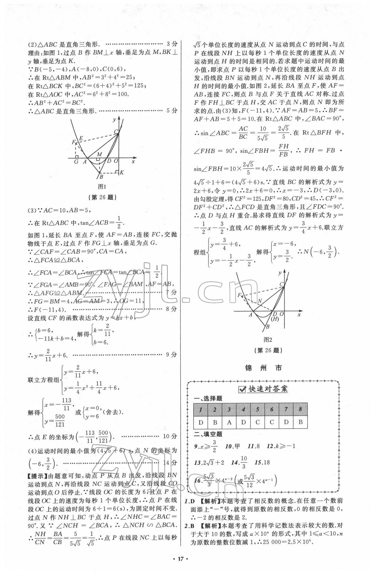 2022年中考必備遼寧師范大學出版社數(shù)學人教版遼寧專版 第17頁